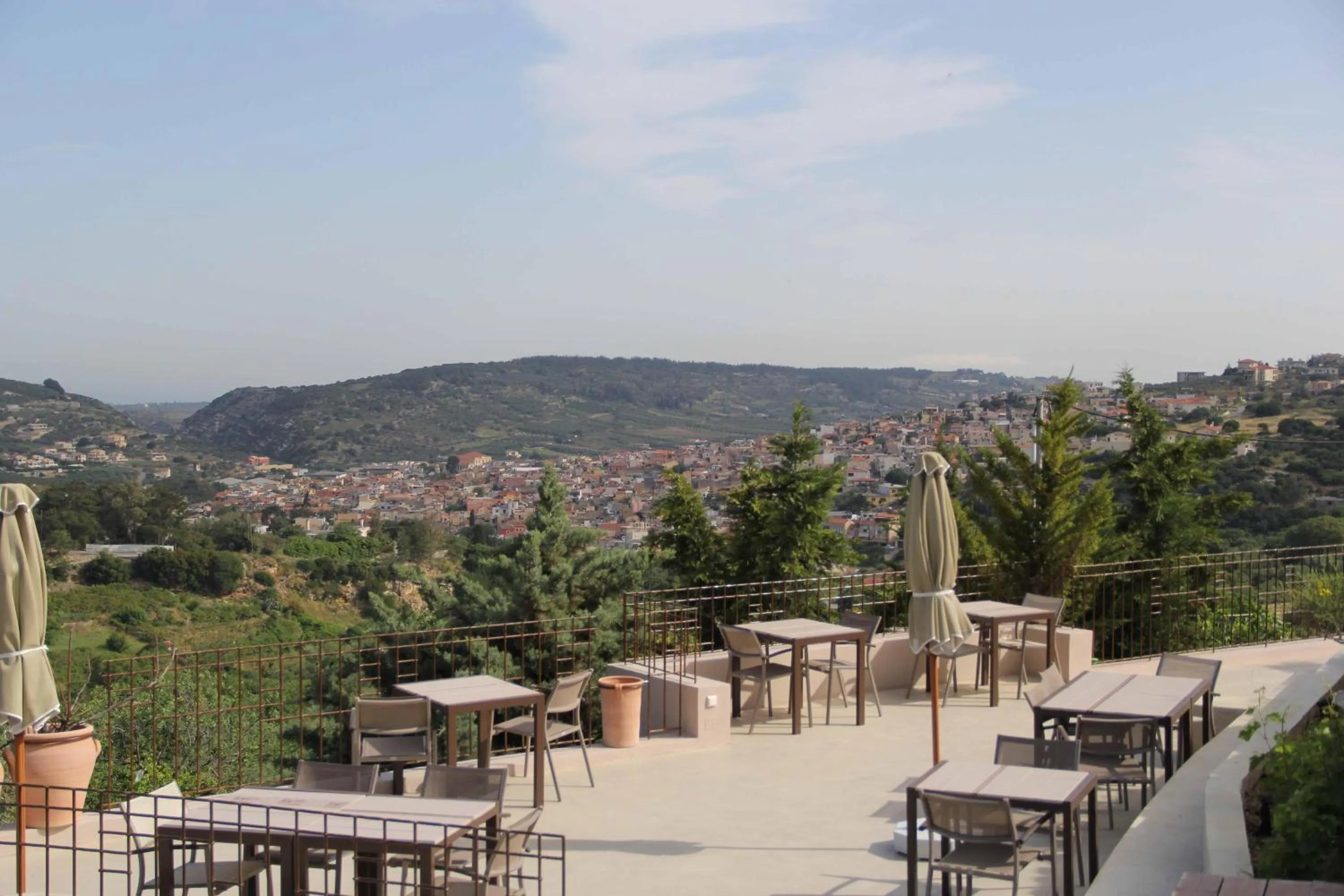 Balcony/Terrace in Eliathos Hillside Retreat