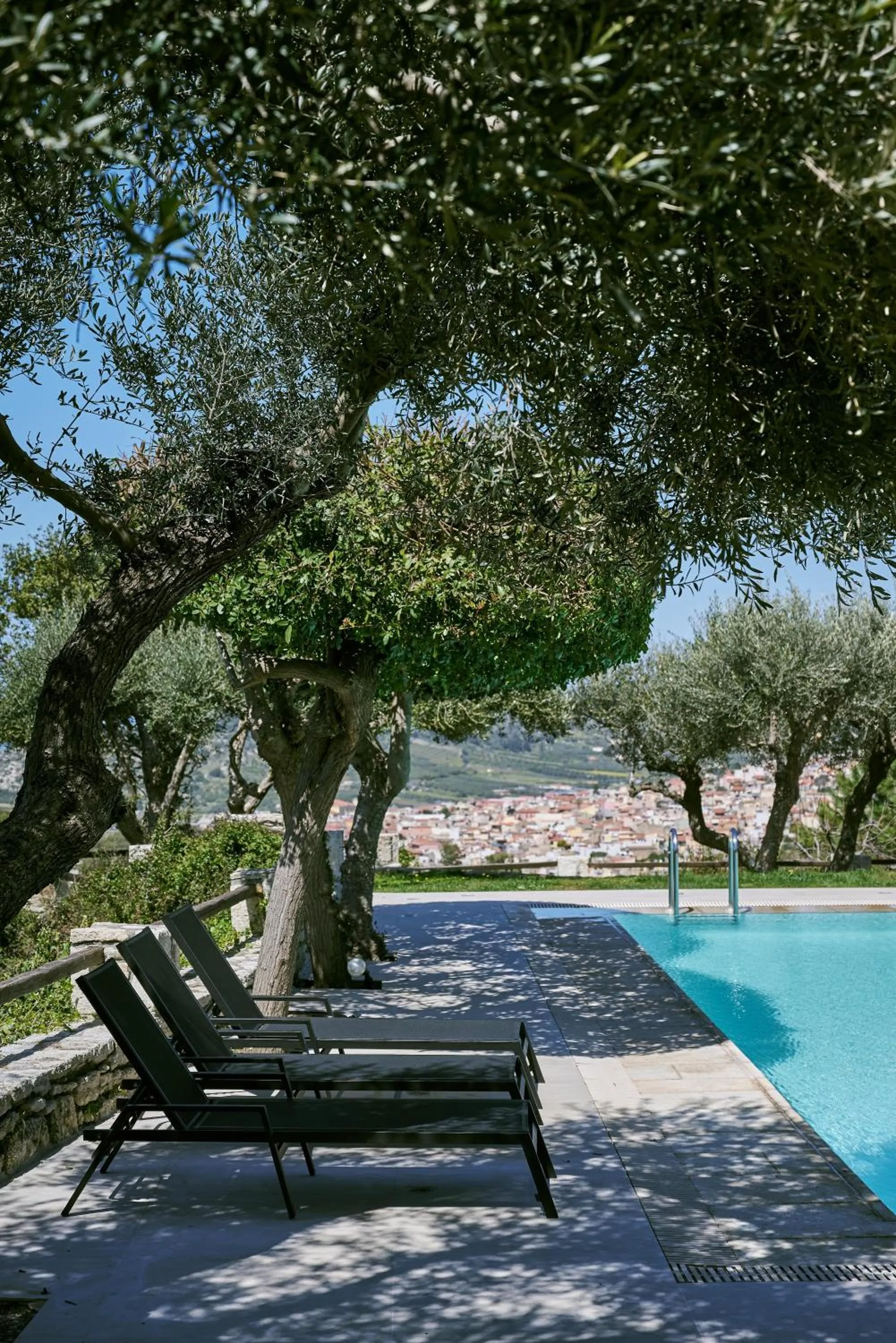 Swimming pool in Eliathos Hillside Retreat
