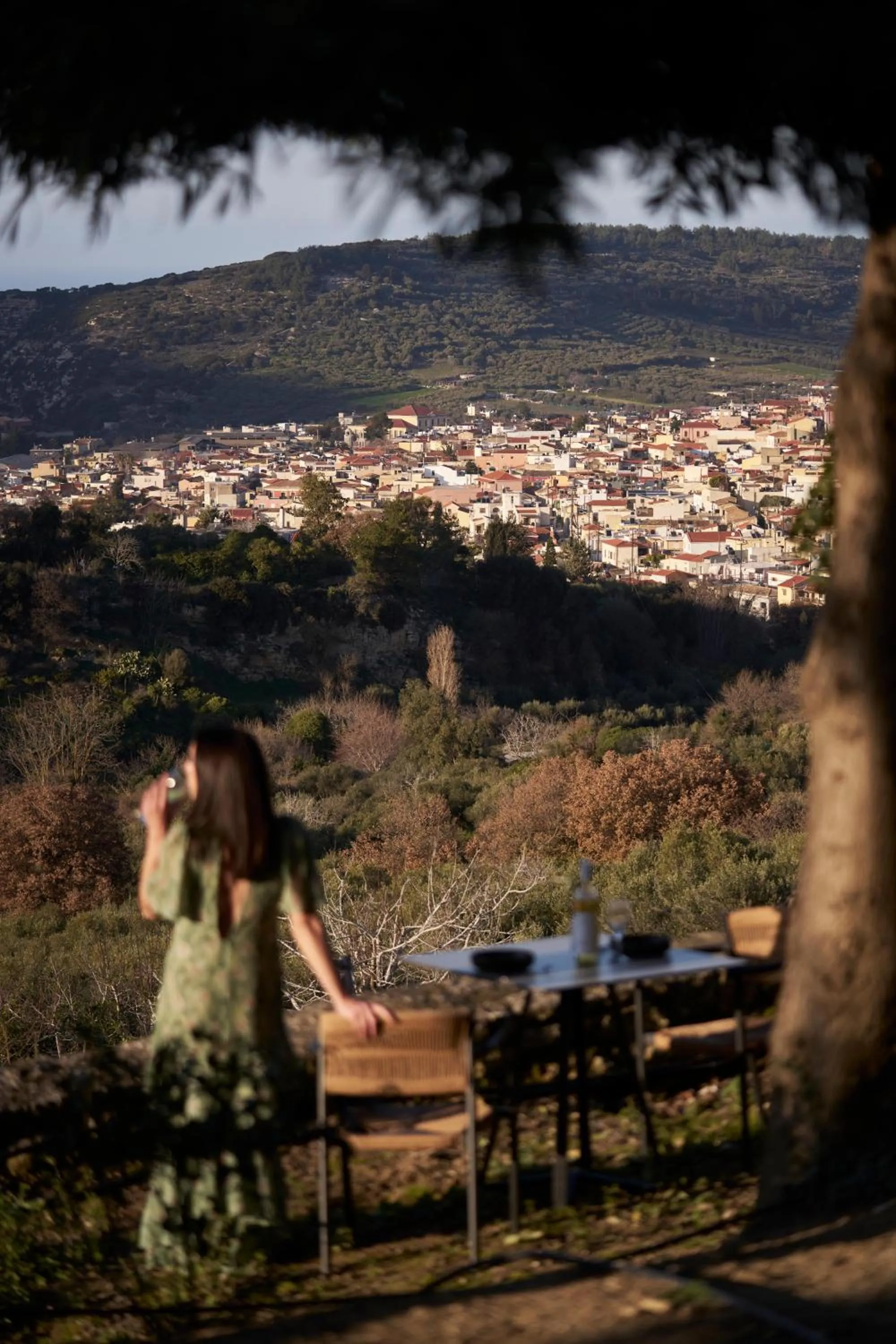 Balcony/Terrace in Eliathos Hillside Retreat