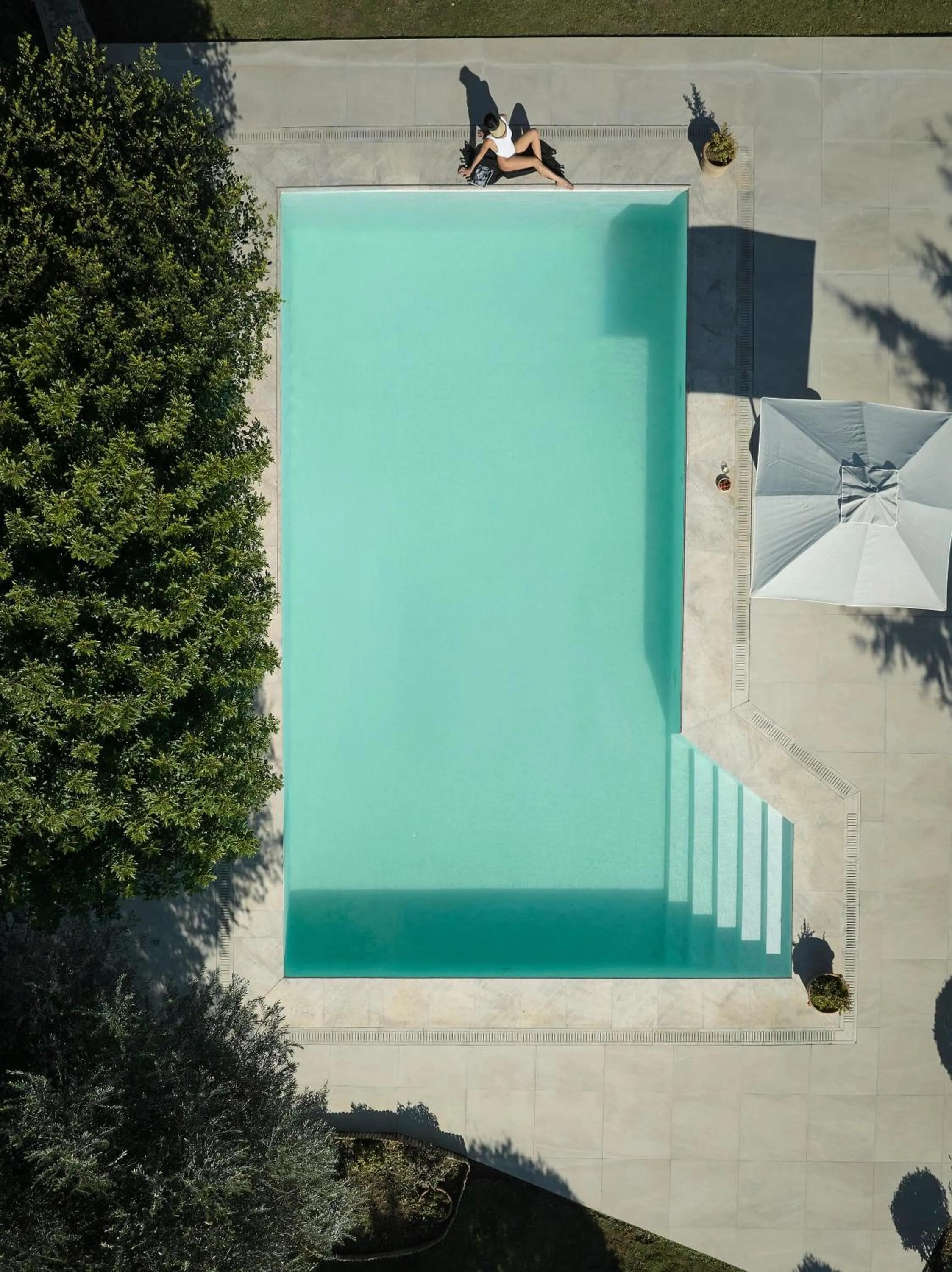 Swimming pool in Eliathos Hillside Retreat