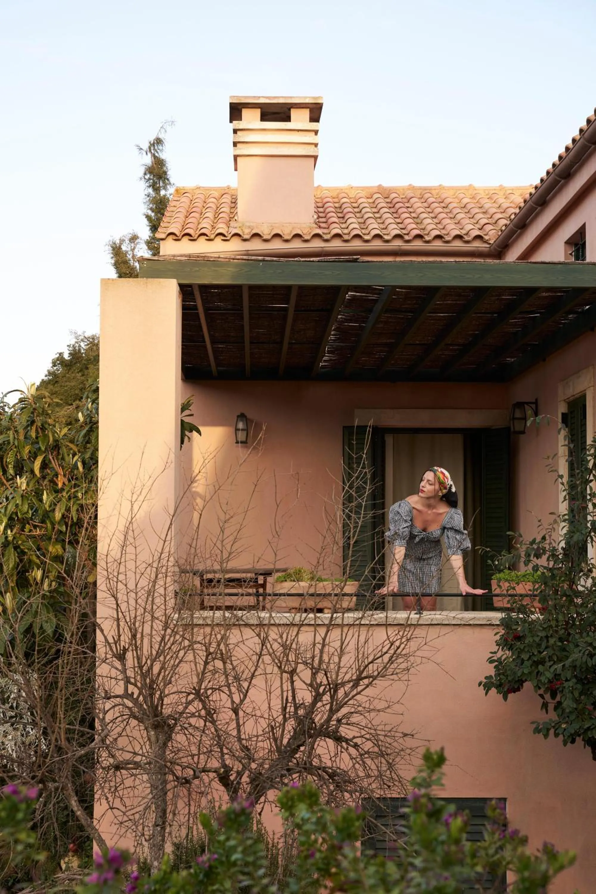 Lobby or reception in Eliathos Hillside Retreat