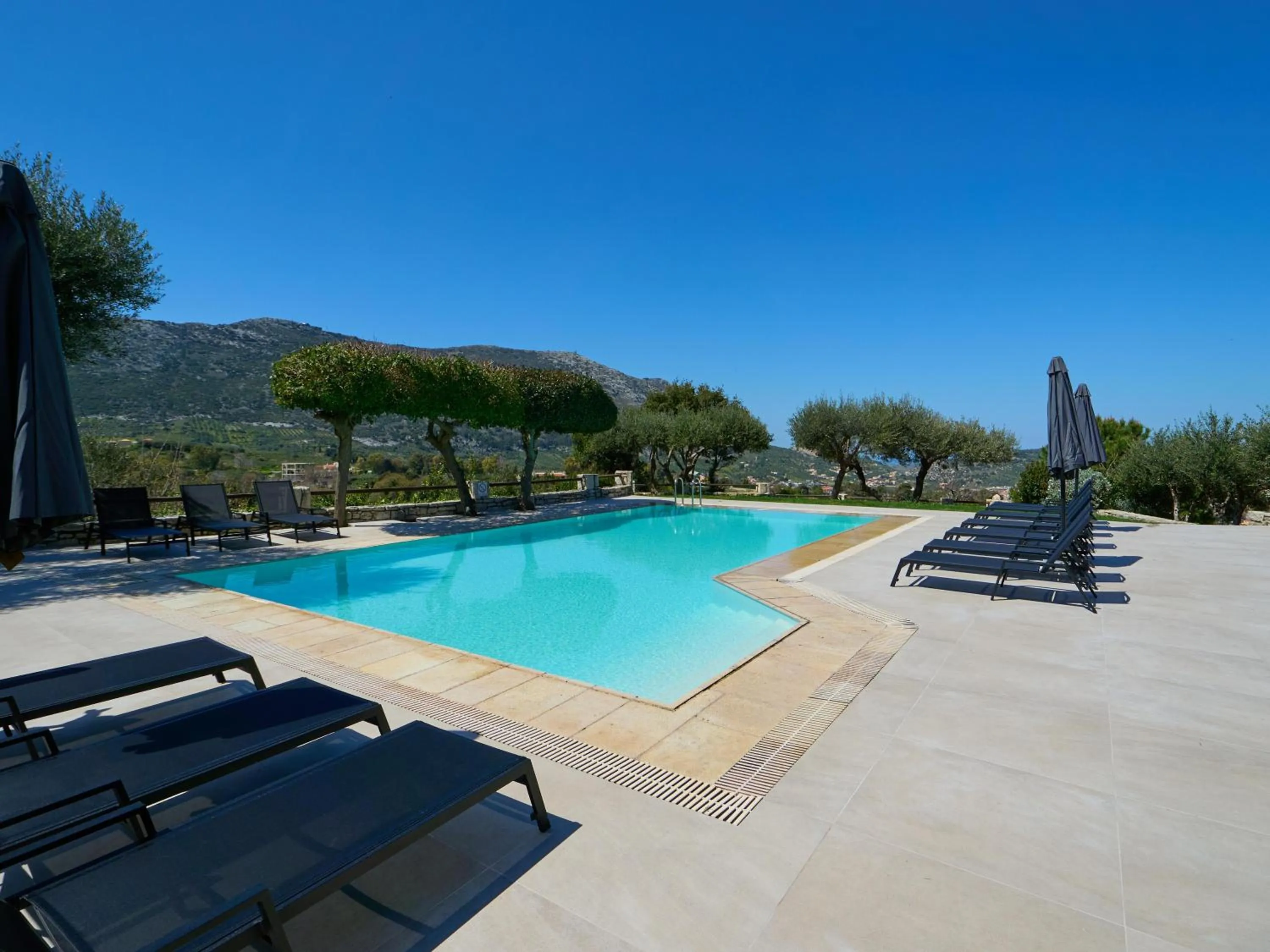 Swimming pool in Eliathos Hillside Retreat