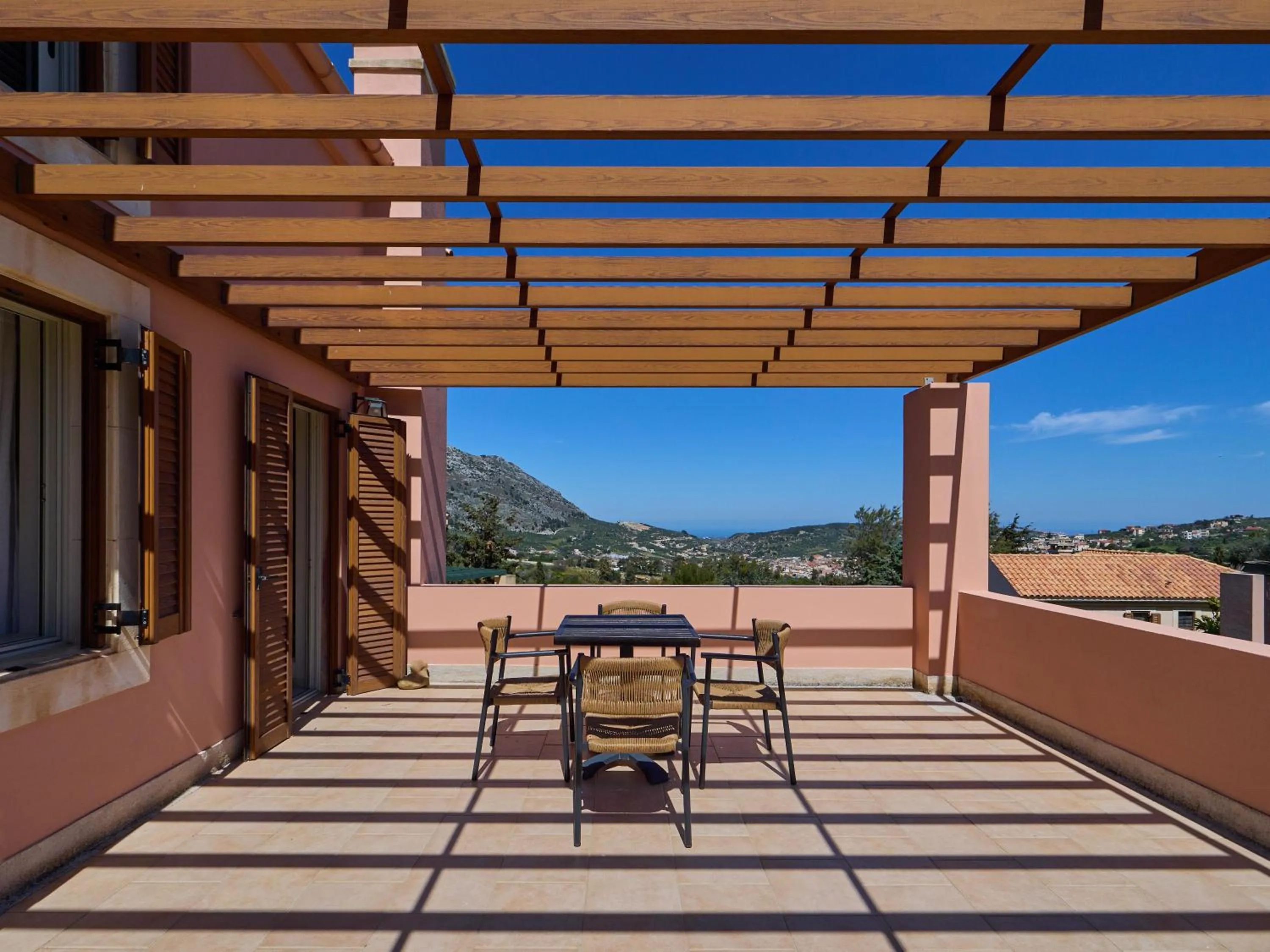 Balcony/Terrace in Eliathos Hillside Retreat