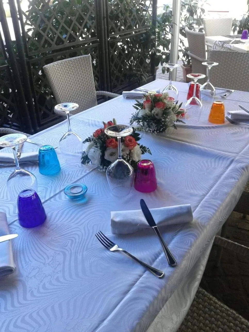 Dining area in Siriana open space