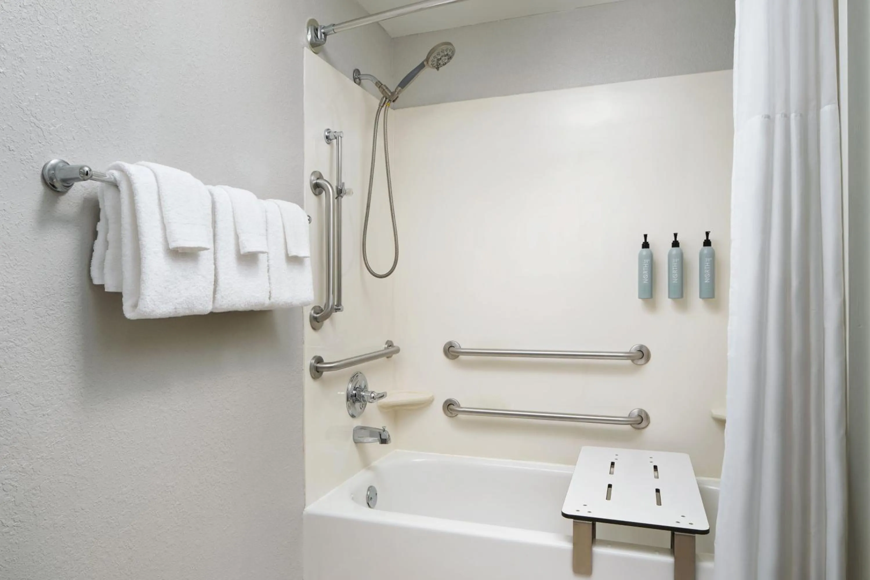 Bathroom in Courtyard by Marriott Scranton Montage Mountain