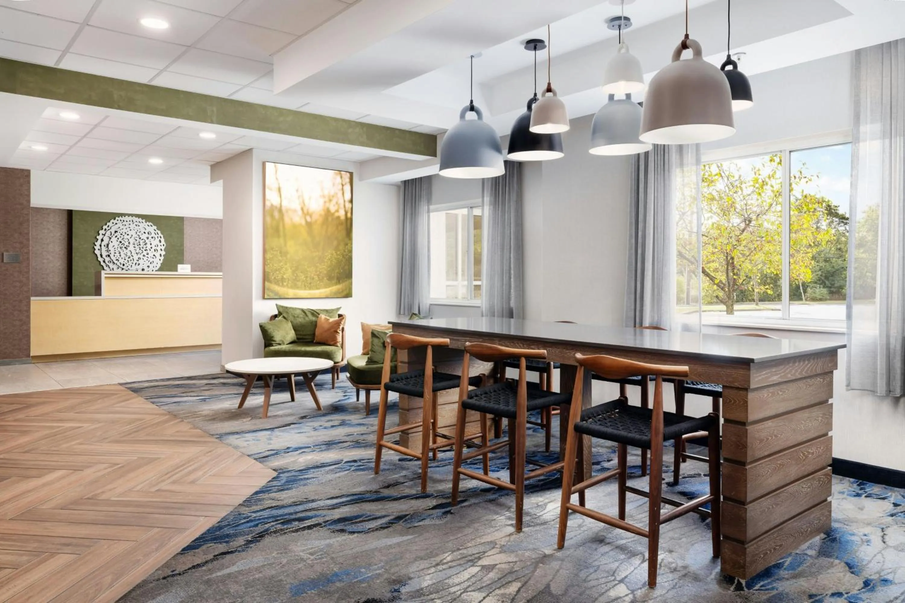 Lobby or reception in Fairfield Inn Scranton