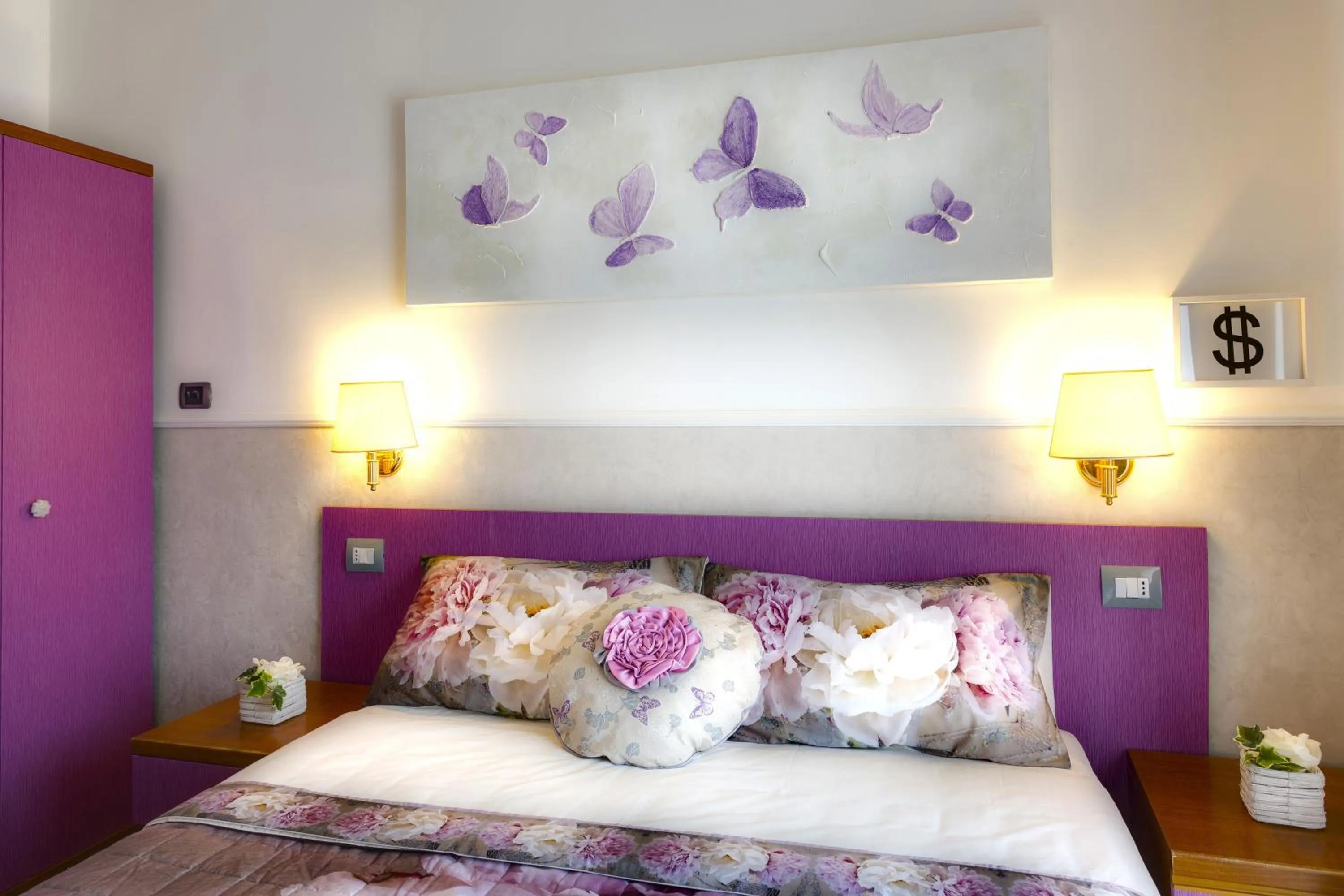 Bedroom, Bed in Hotel Marcantonio