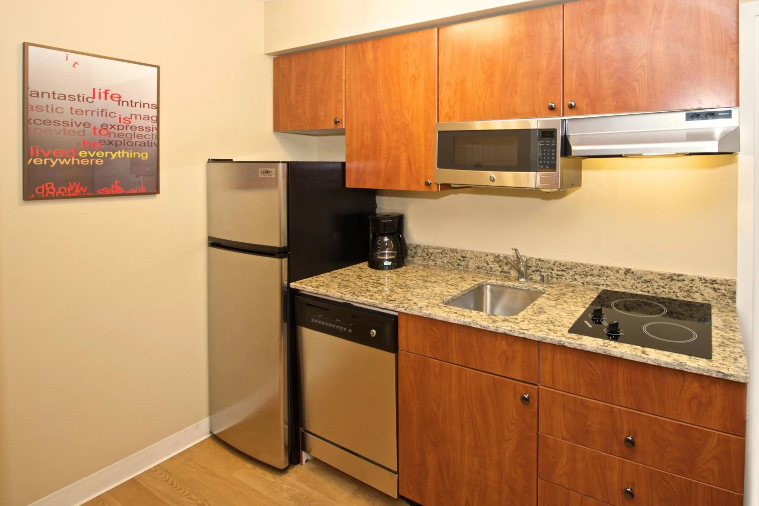 Kitchen or kitchenette in TownePlace Suites by Marriott Seattle Everett/Mukilteo