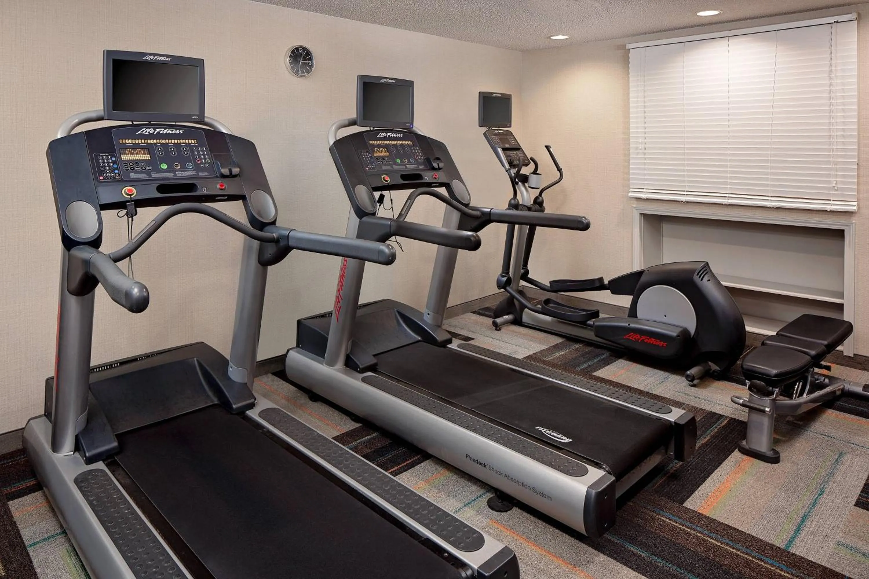Fitness centre/facilities in Residence Inn Palo Alto Mountain View