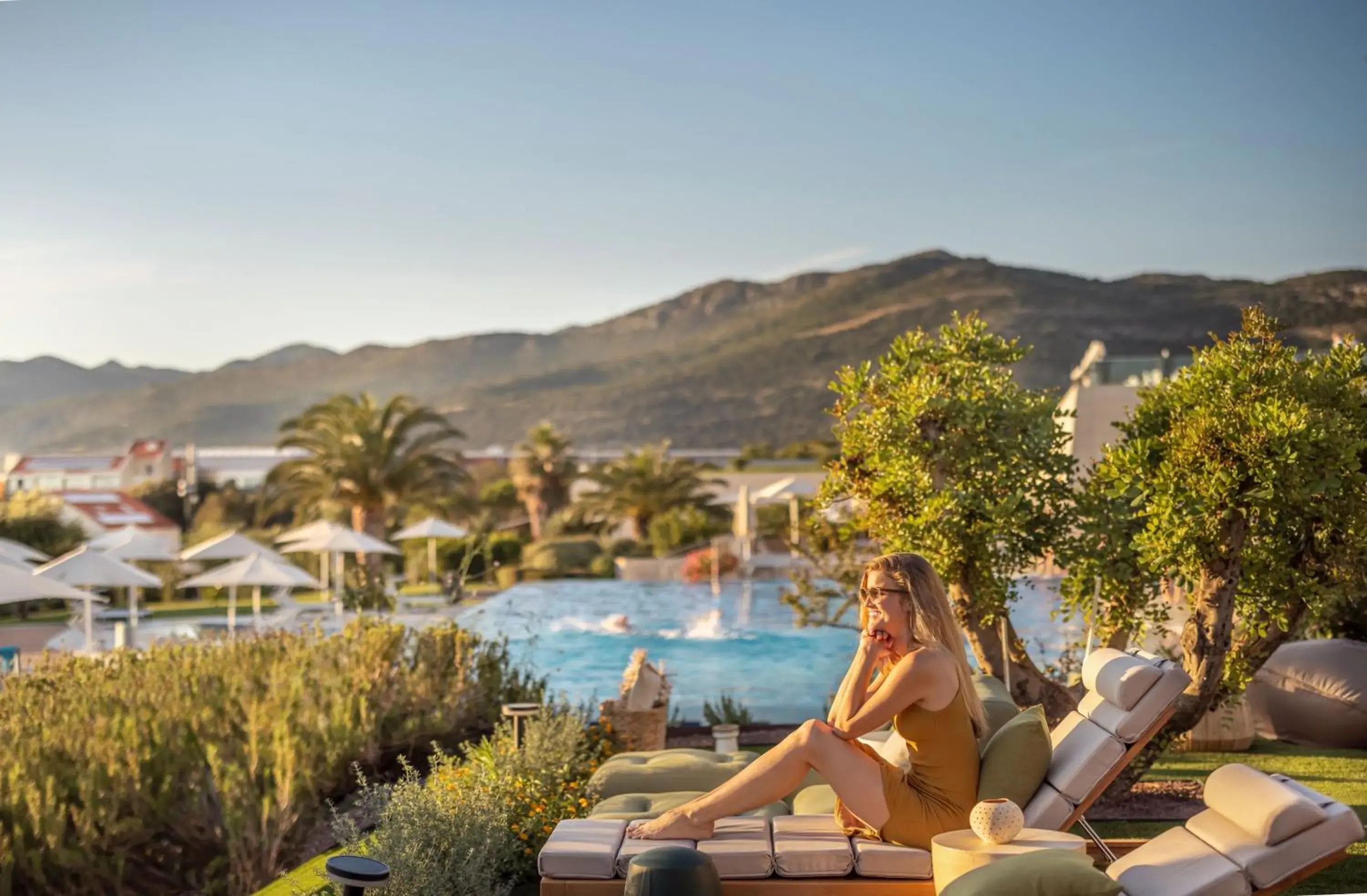 sunbed in Valamar Lacroma Hotel sunbed in Valamar Lacroma Hotel