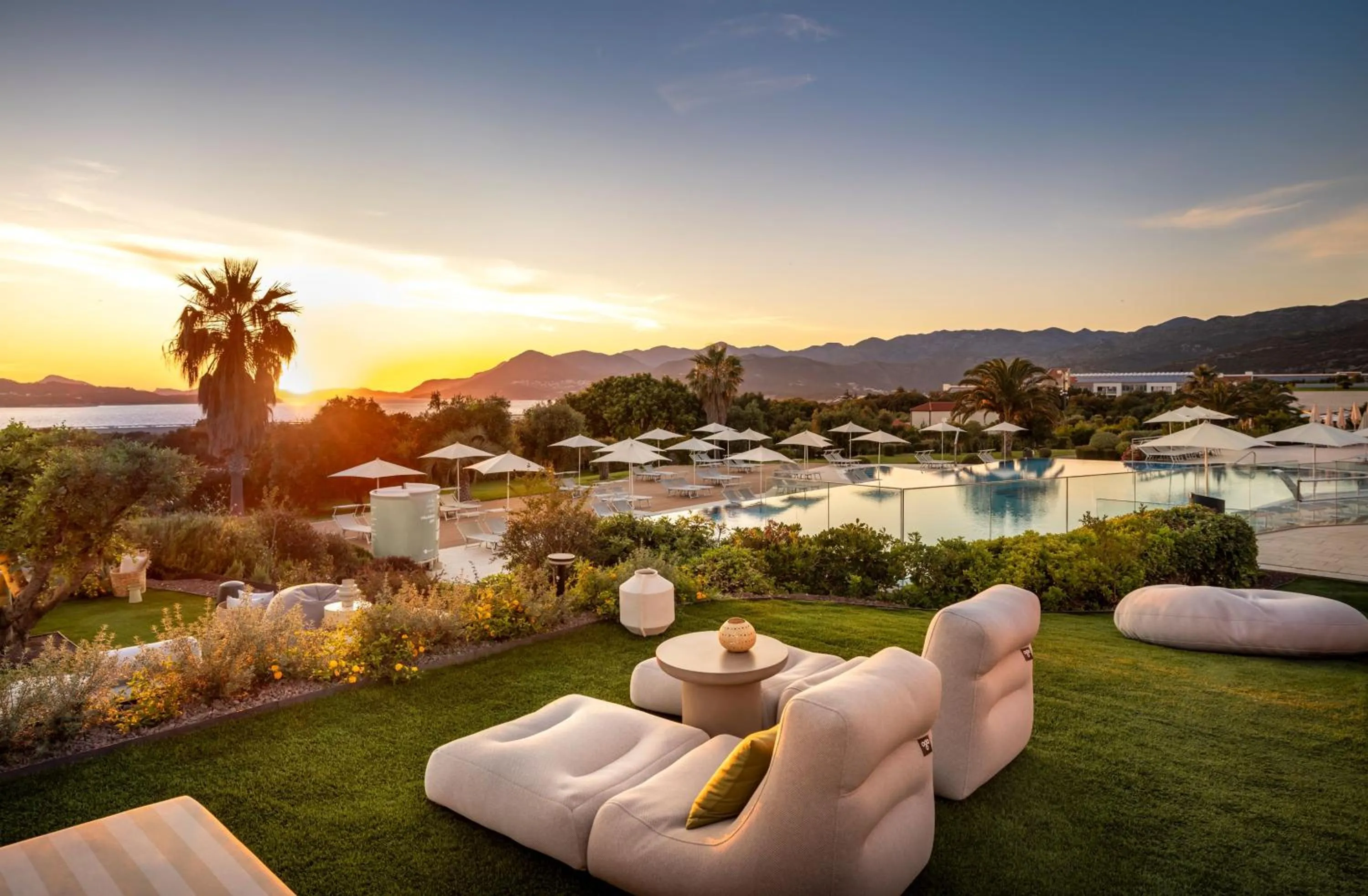 sunbed in Valamar Lacroma Hotel