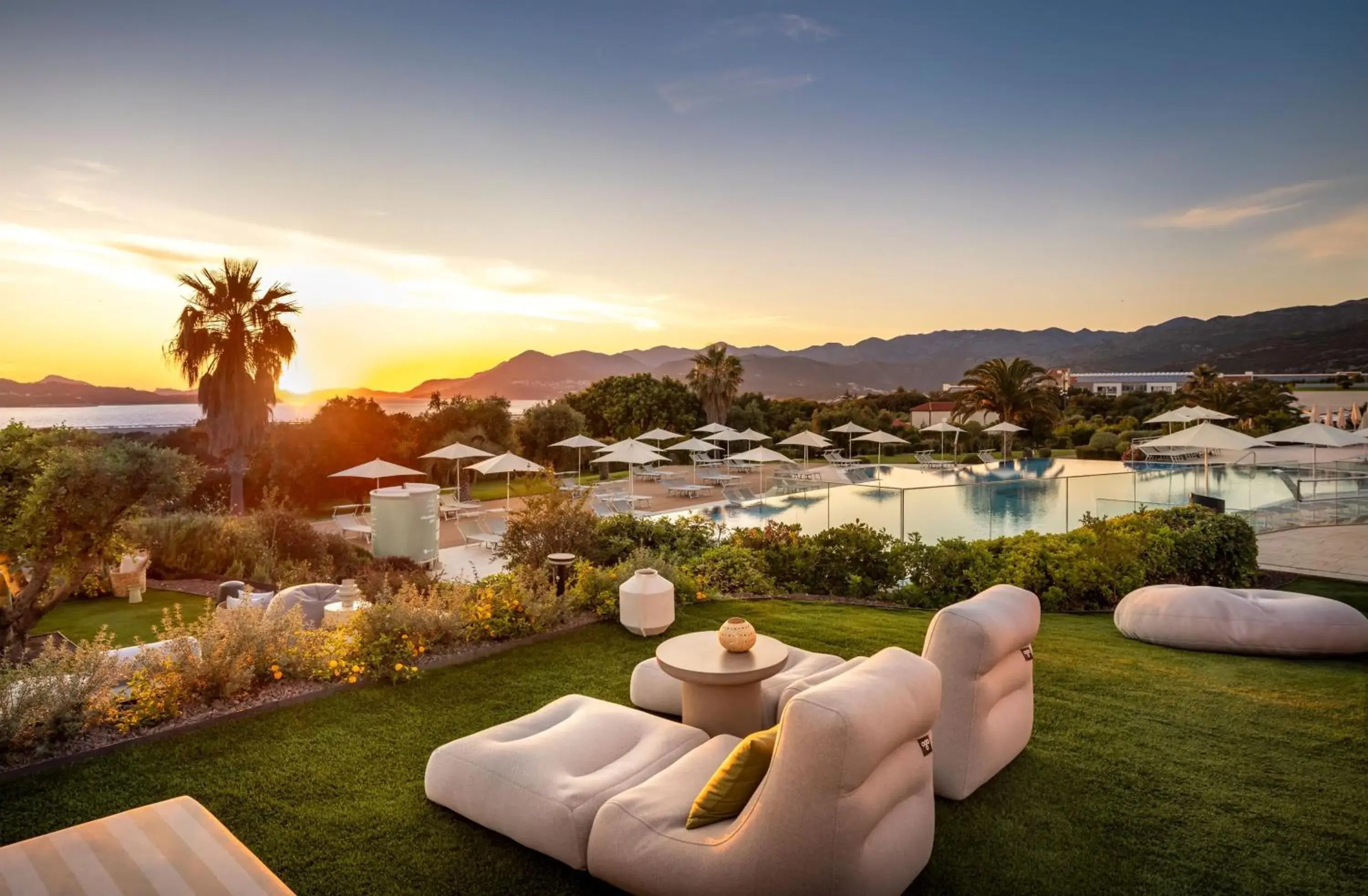 sunbed in Valamar Lacroma Hotel sunbed in Valamar Lacroma Hotel