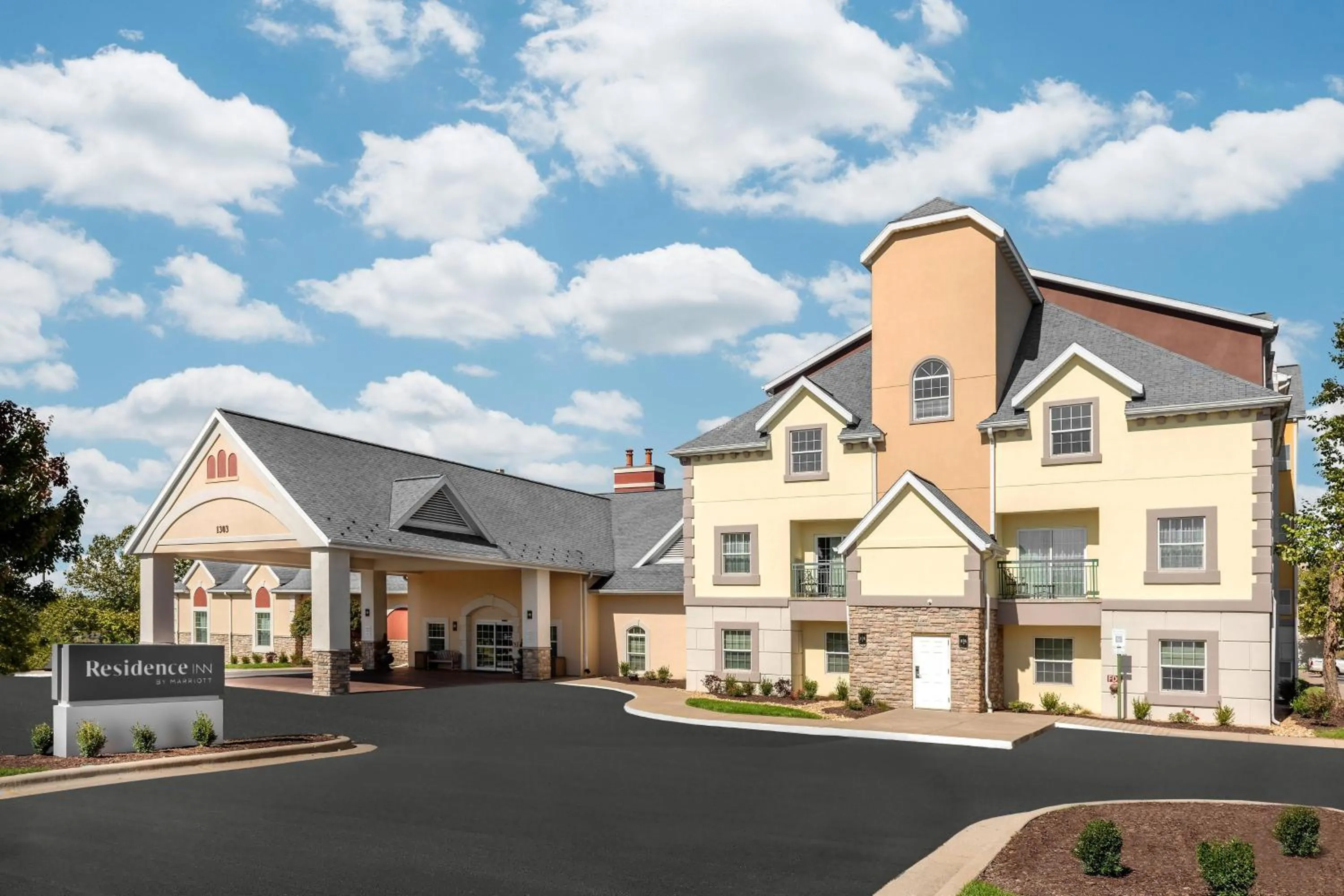 Property building in Residence Inn Springfield