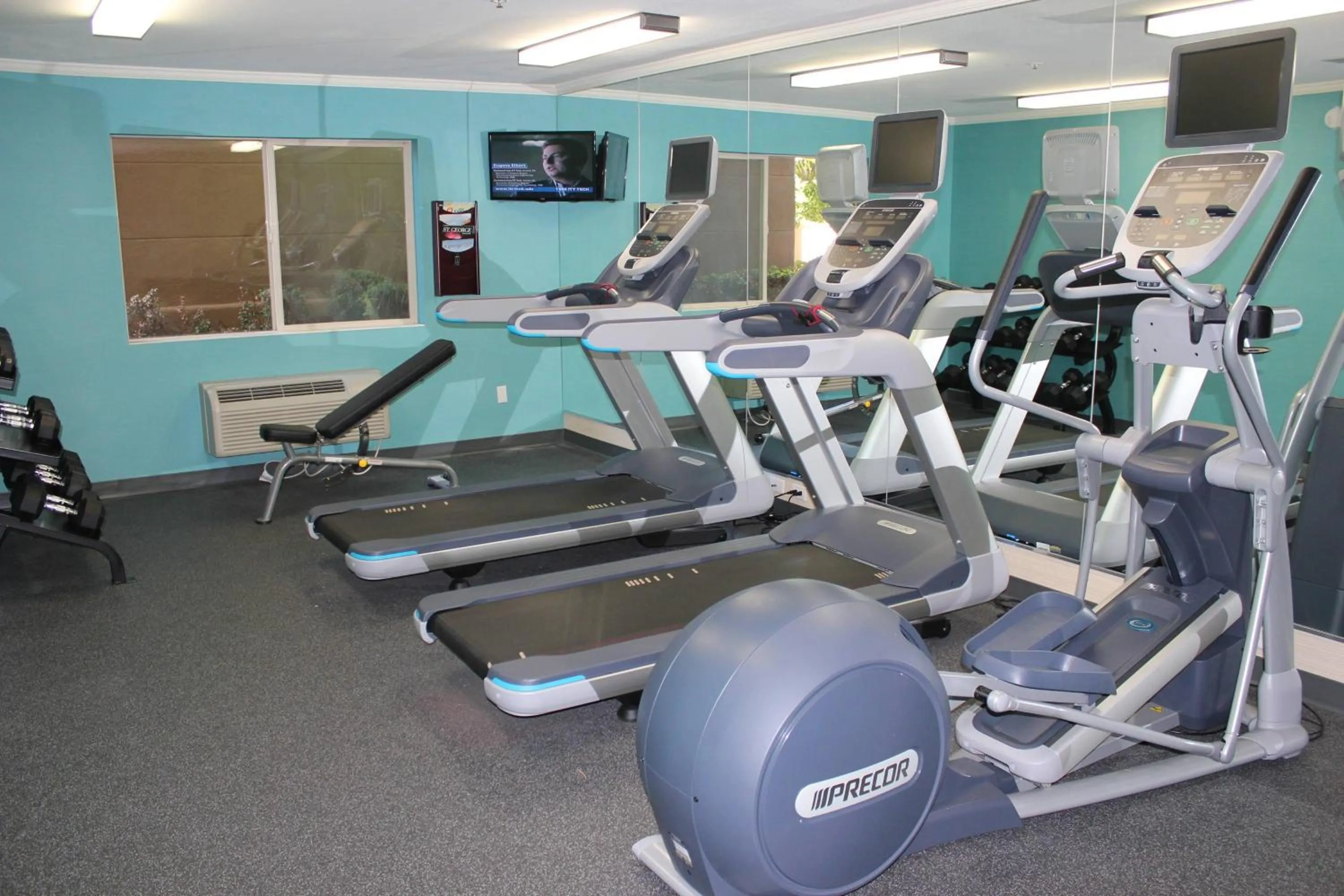 Fitness centre/facilities in Fairfield Inn St. George