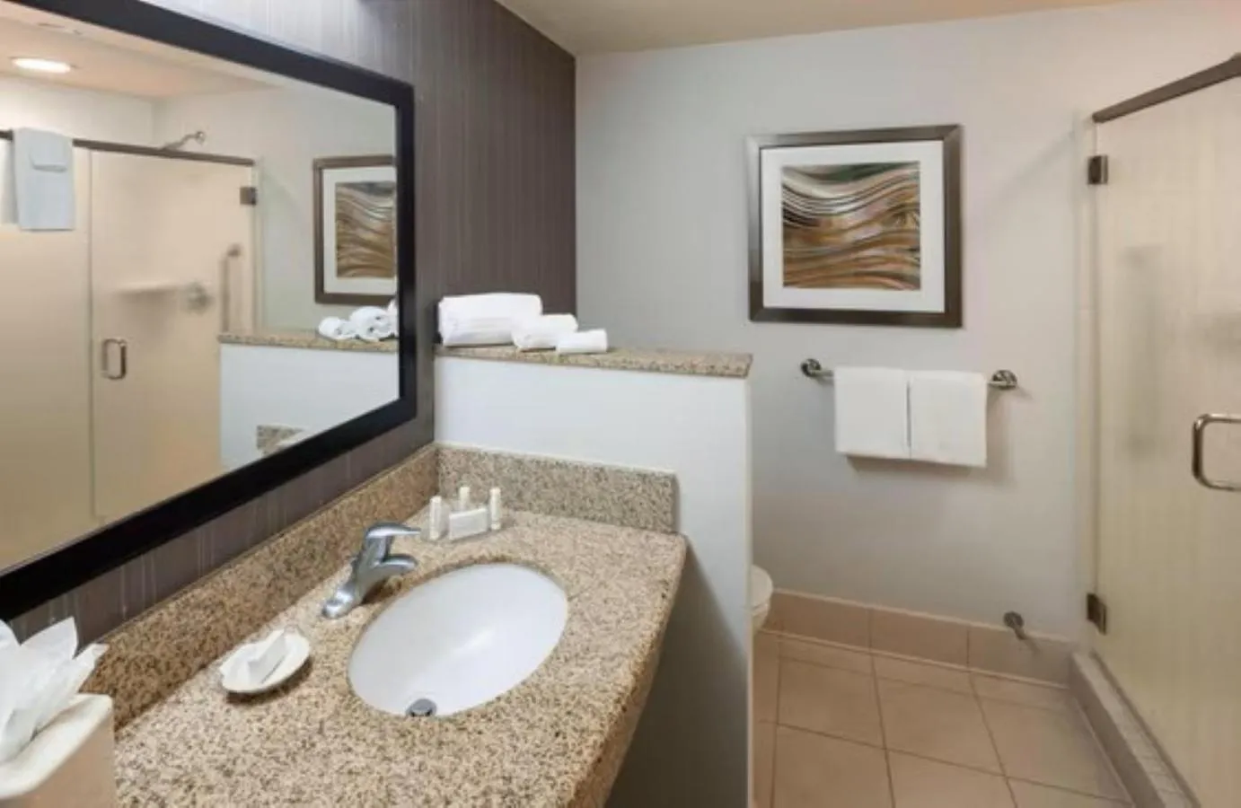 Shower in Courtyard Harrisonburg