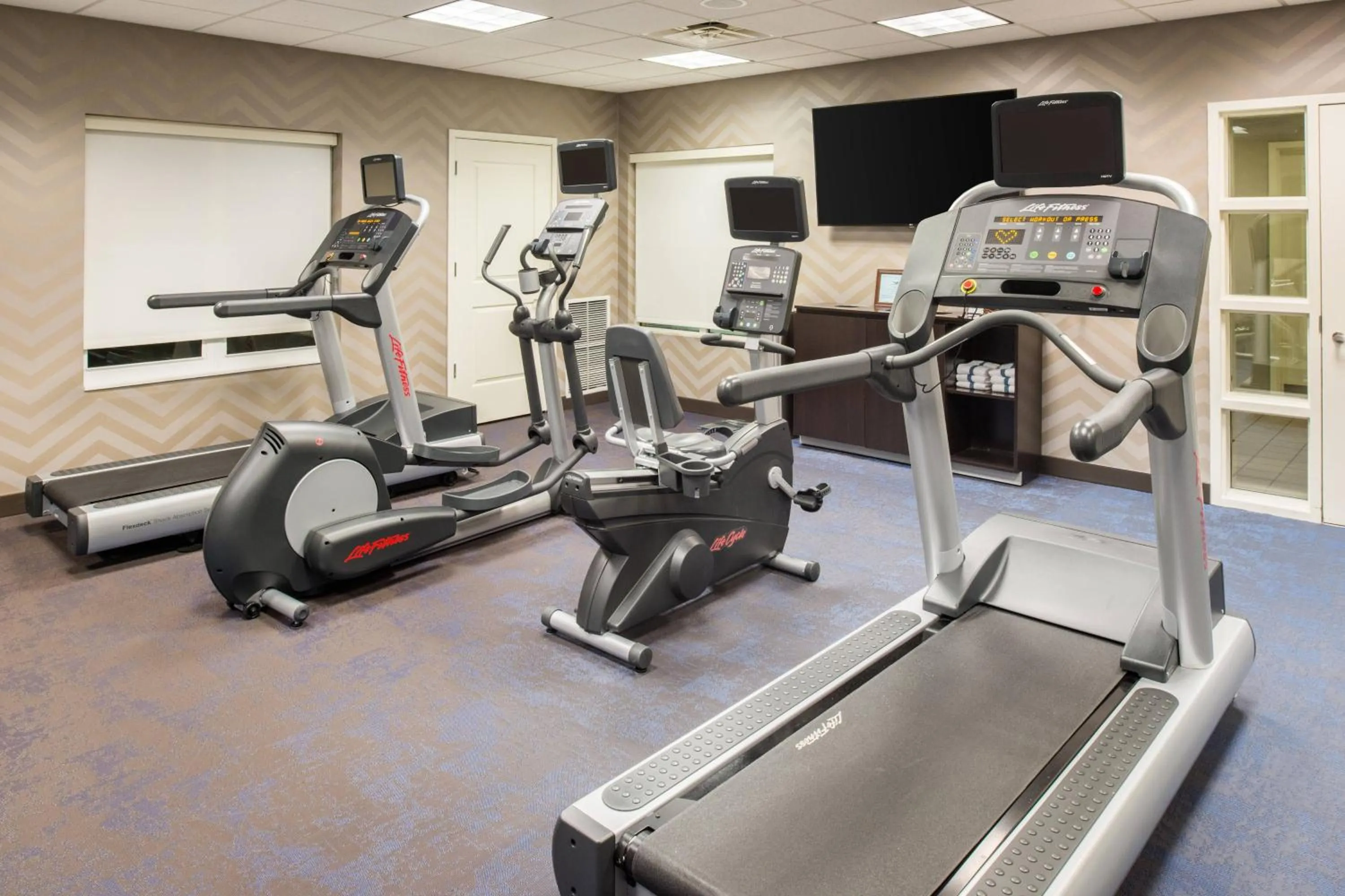 Fitness centre/facilities in Residence Inn by Marriott Harrisonburg