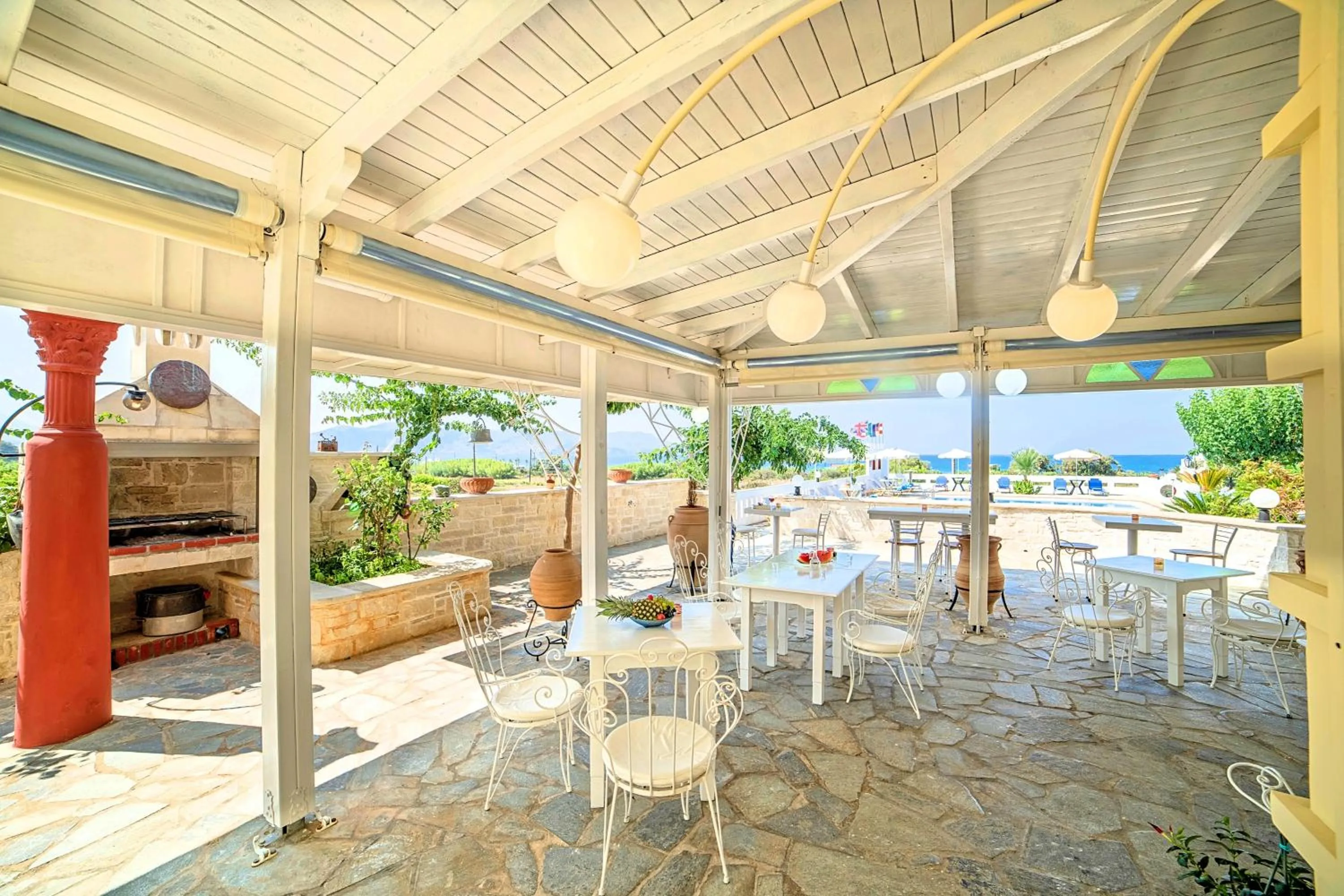 Patio in Palladion Hotel