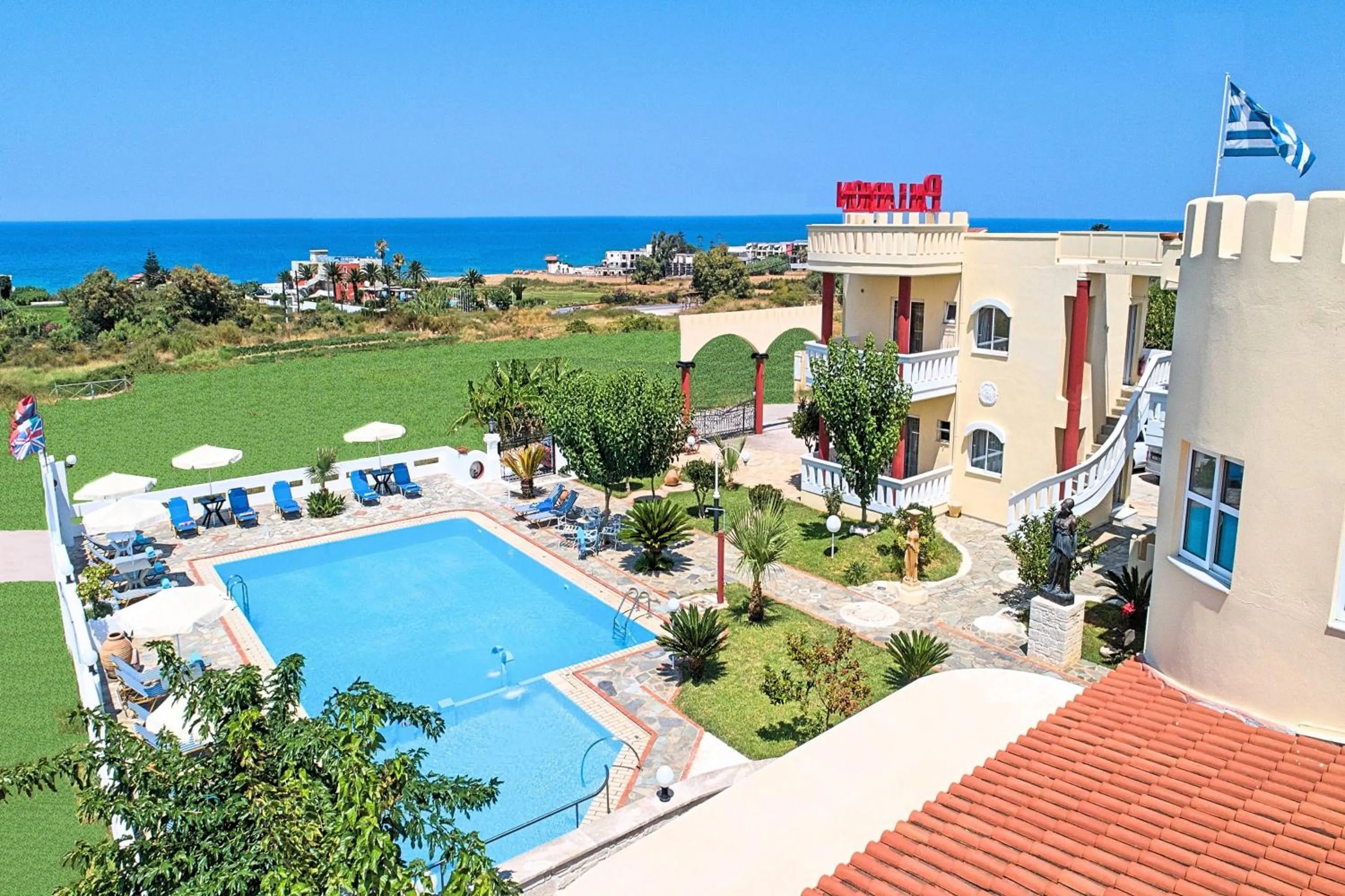 Garden in Palladion Hotel