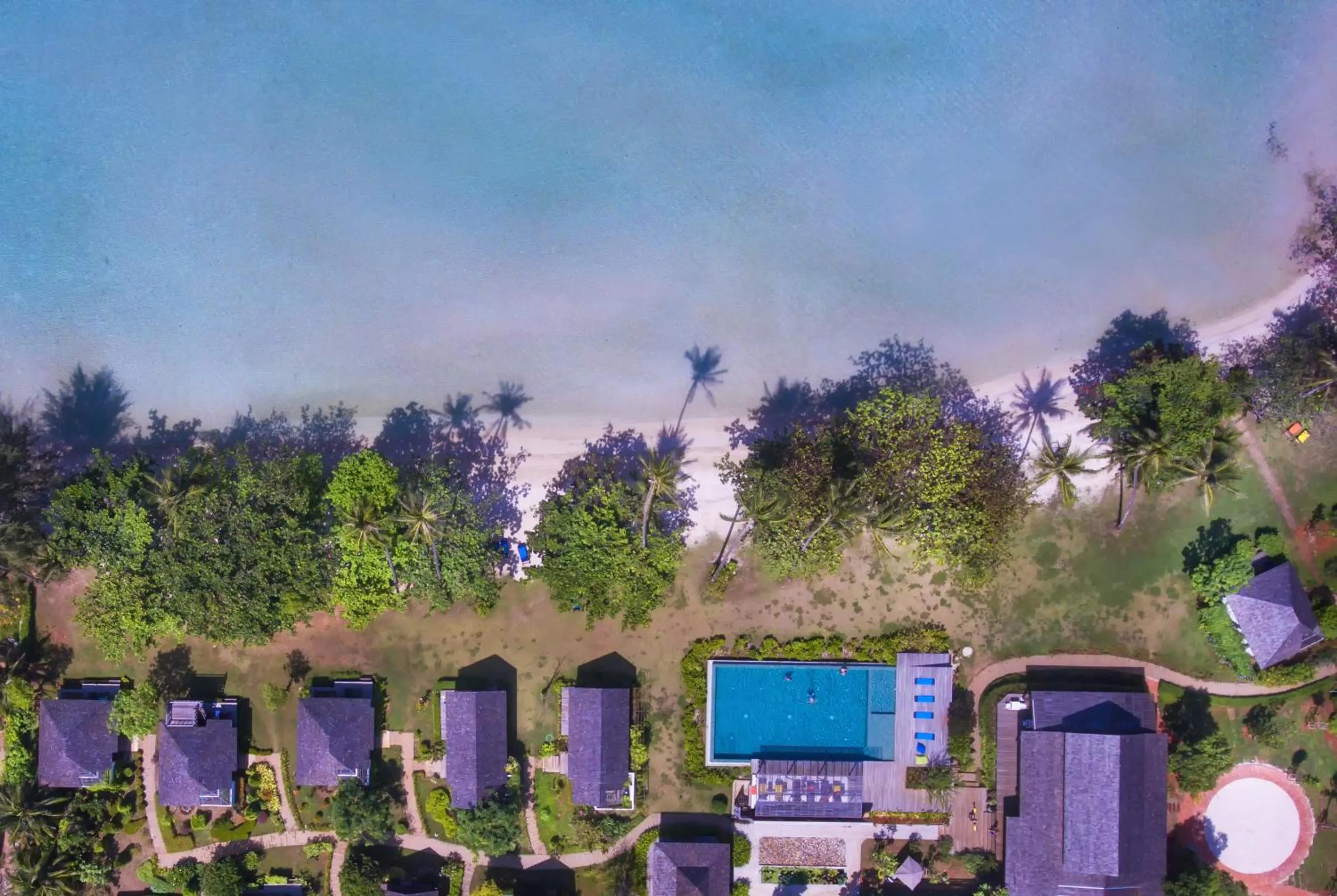 Bird's eye view in Mira Montra Resort Koh Mak