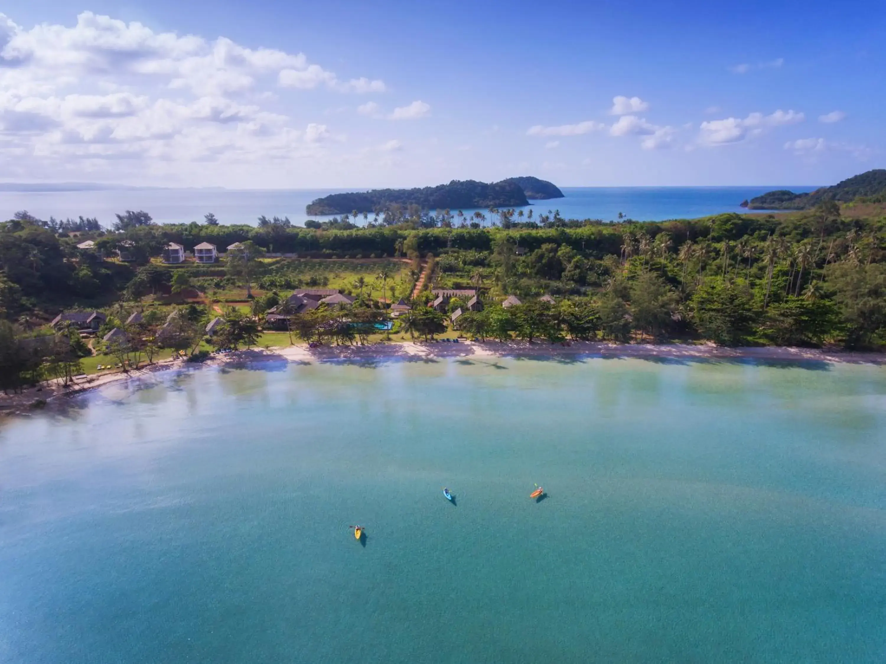 Bird's eye view in Mira Montra Resort Koh Mak Bird's eye view in Mira Montra Resort Koh Mak