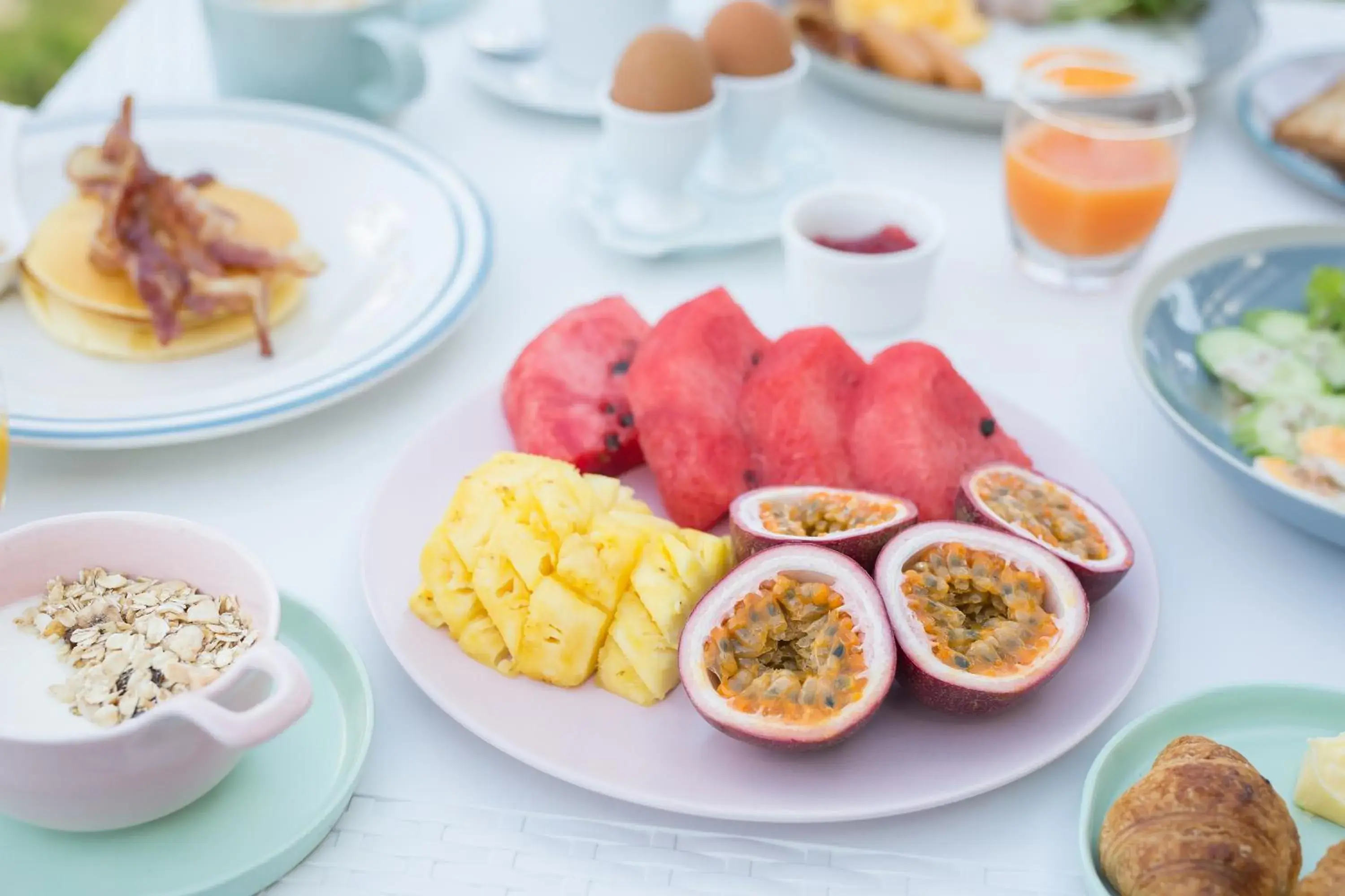 Breakfast in Mira Montra Resort Koh Mak Breakfast in Mira Montra Resort Koh Mak