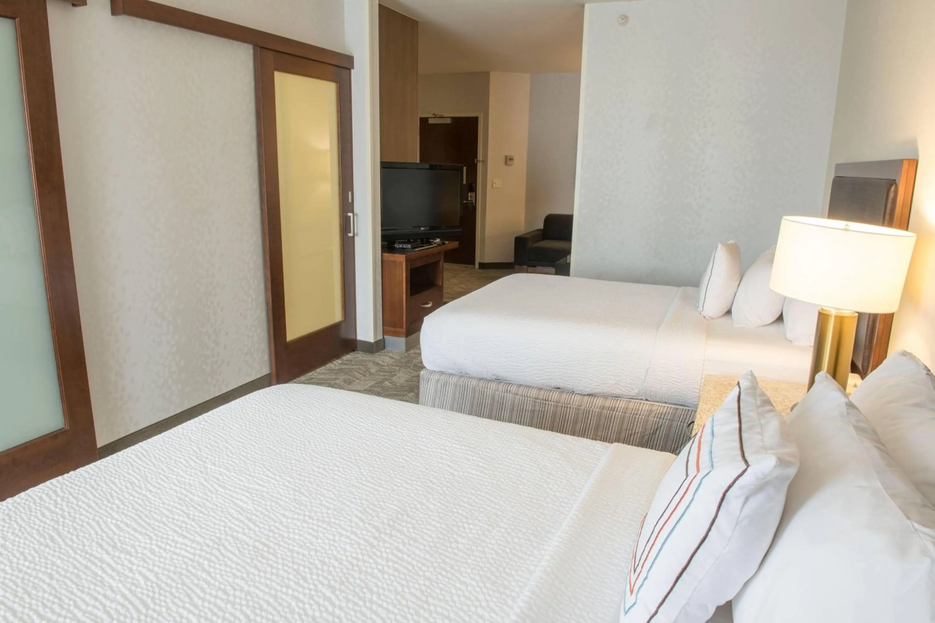 Photo of the whole room, Bed in SpringHill Suites by Marriott Logan