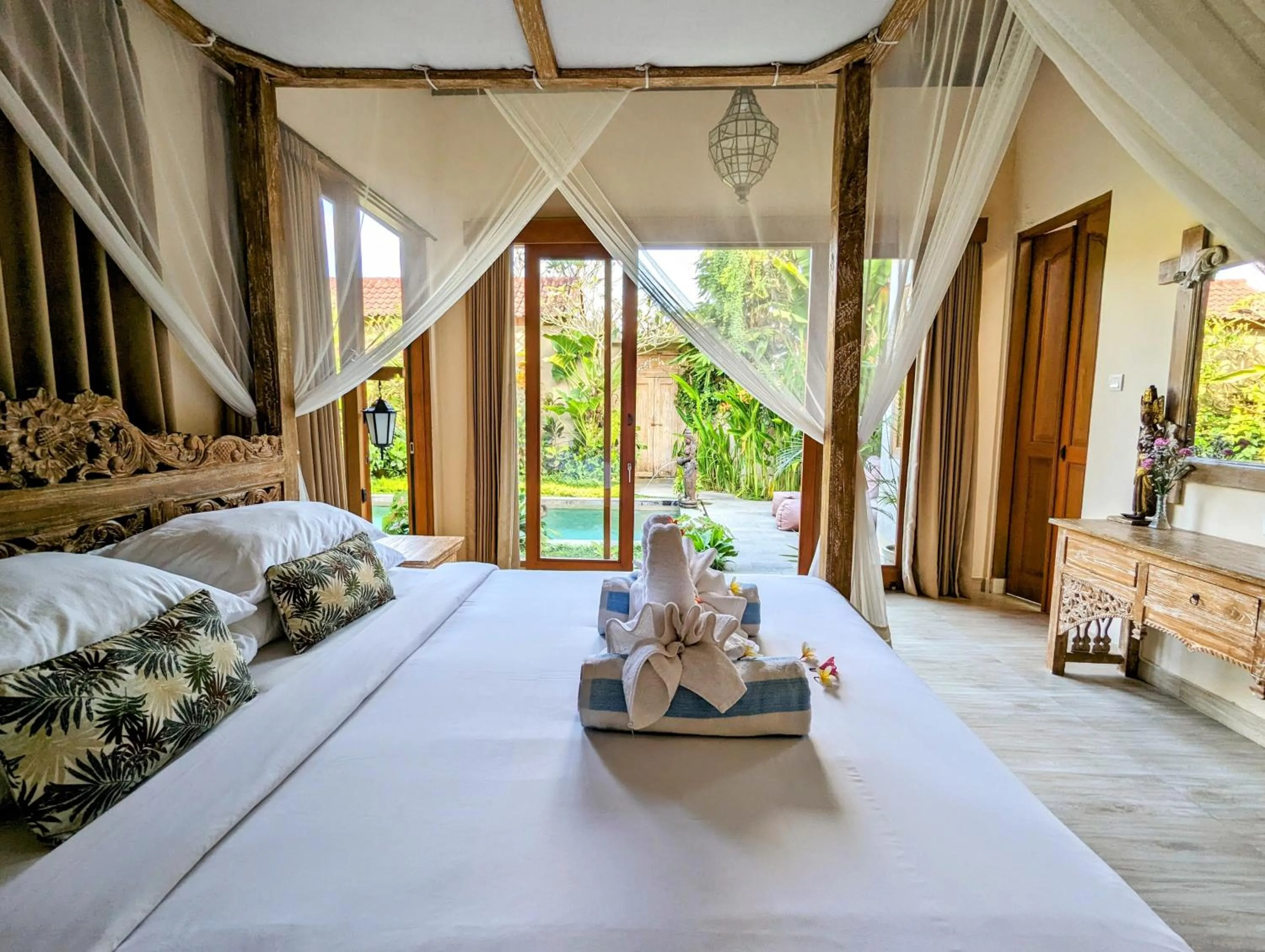 Bedroom, Bed in Villa Ulun Mertha - 1BR Private Villa