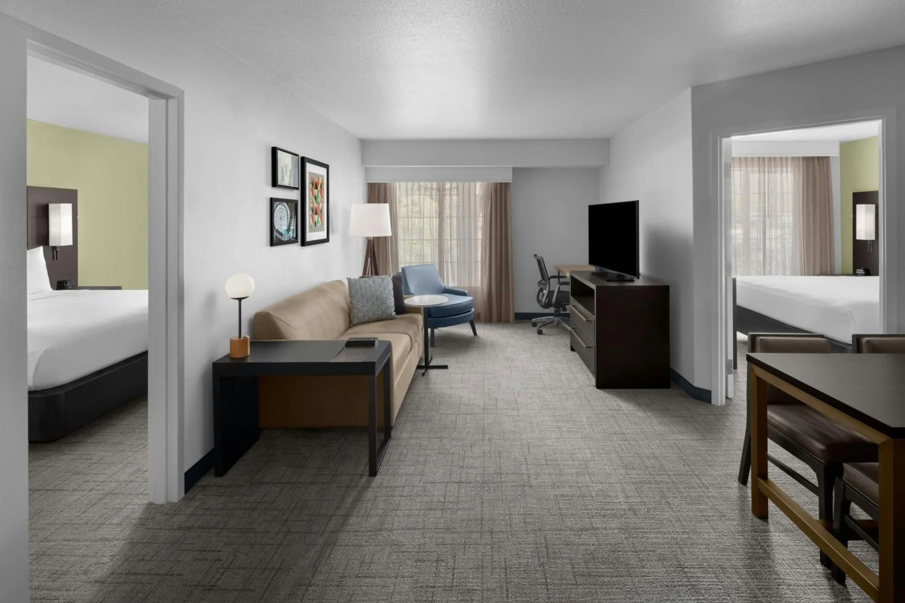 Bedroom, Bed in Residence Inn Salt Lake City Sandy