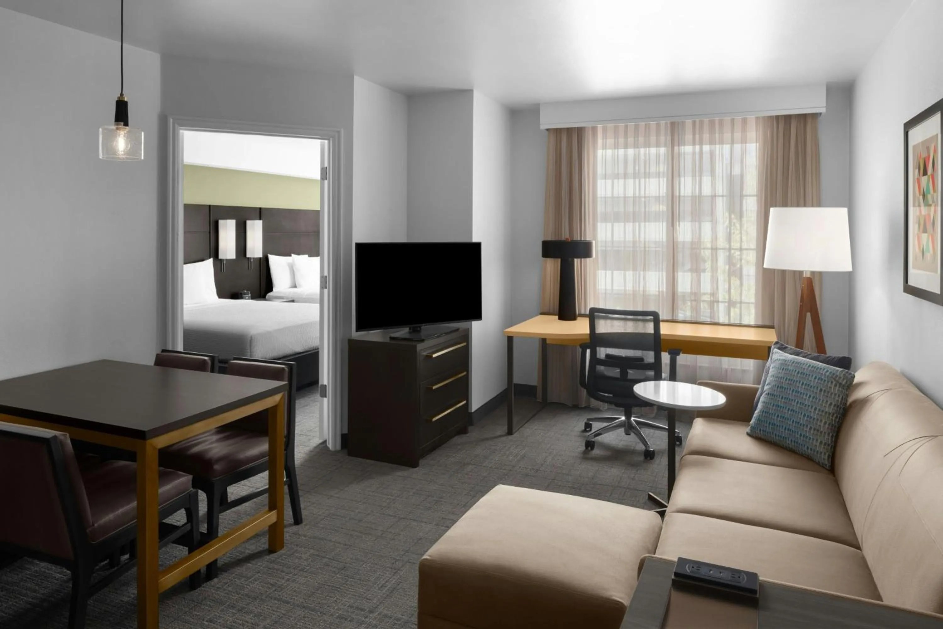 Bedroom, Bed in Residence Inn Salt Lake City Sandy