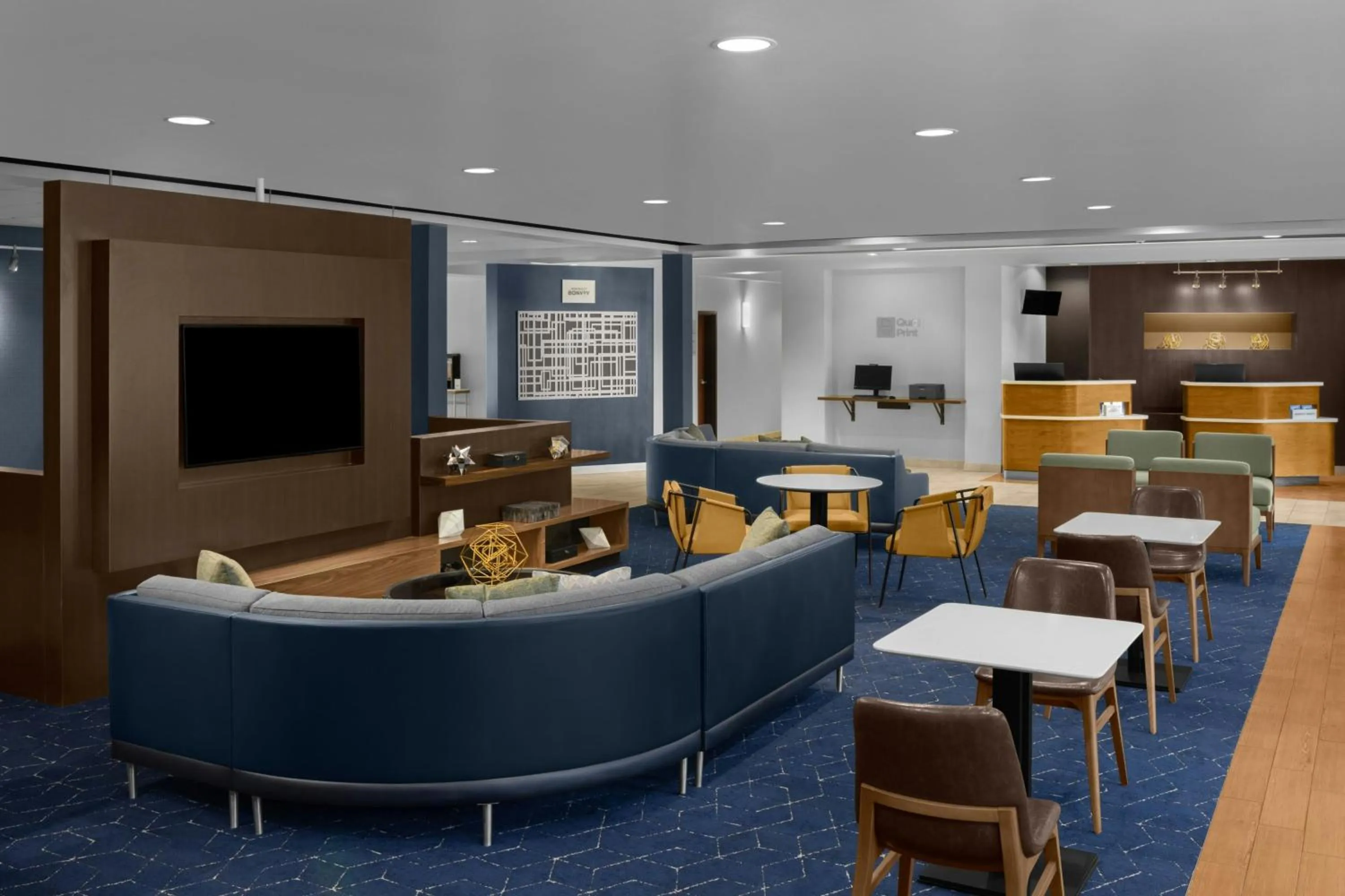 Lobby or reception in Courtyard by Marriott Salt Lake City Sandy