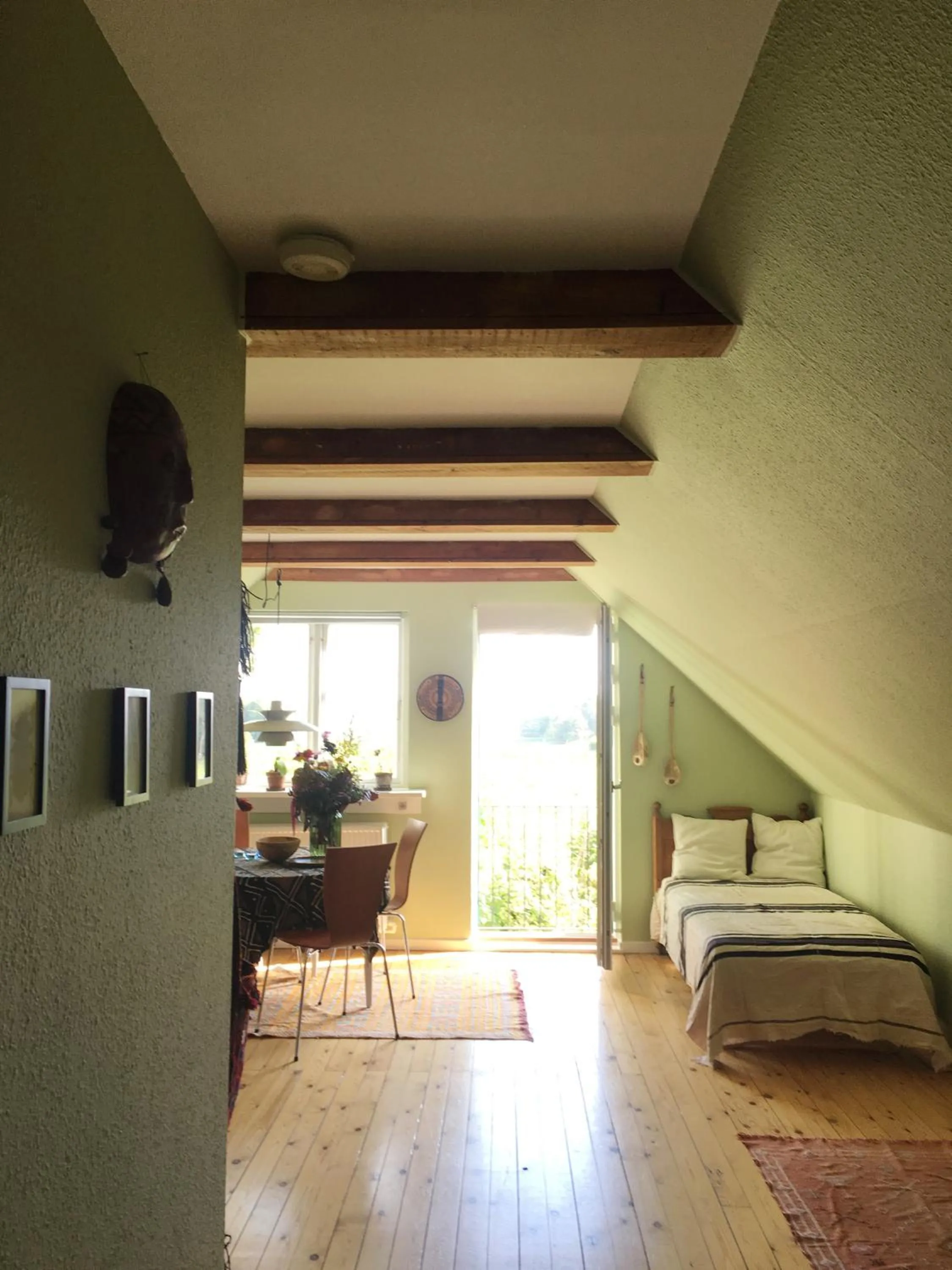 Decorative detail in Hørhaven B&B