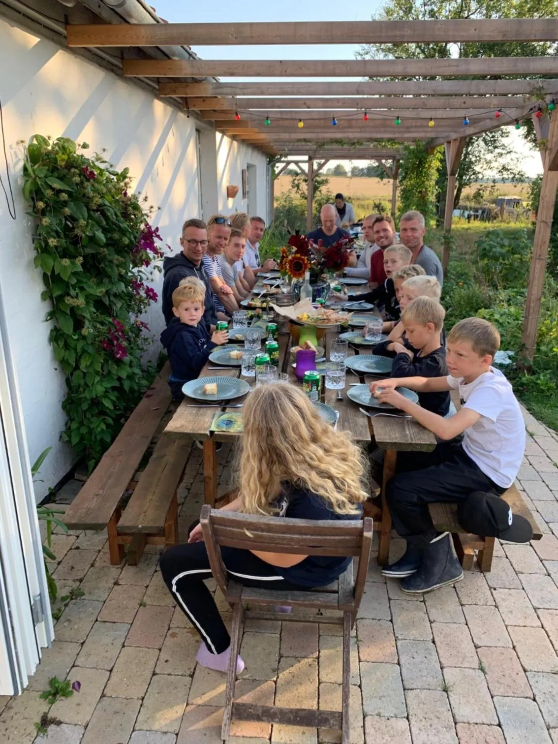 Patio in Hørhaven B&B