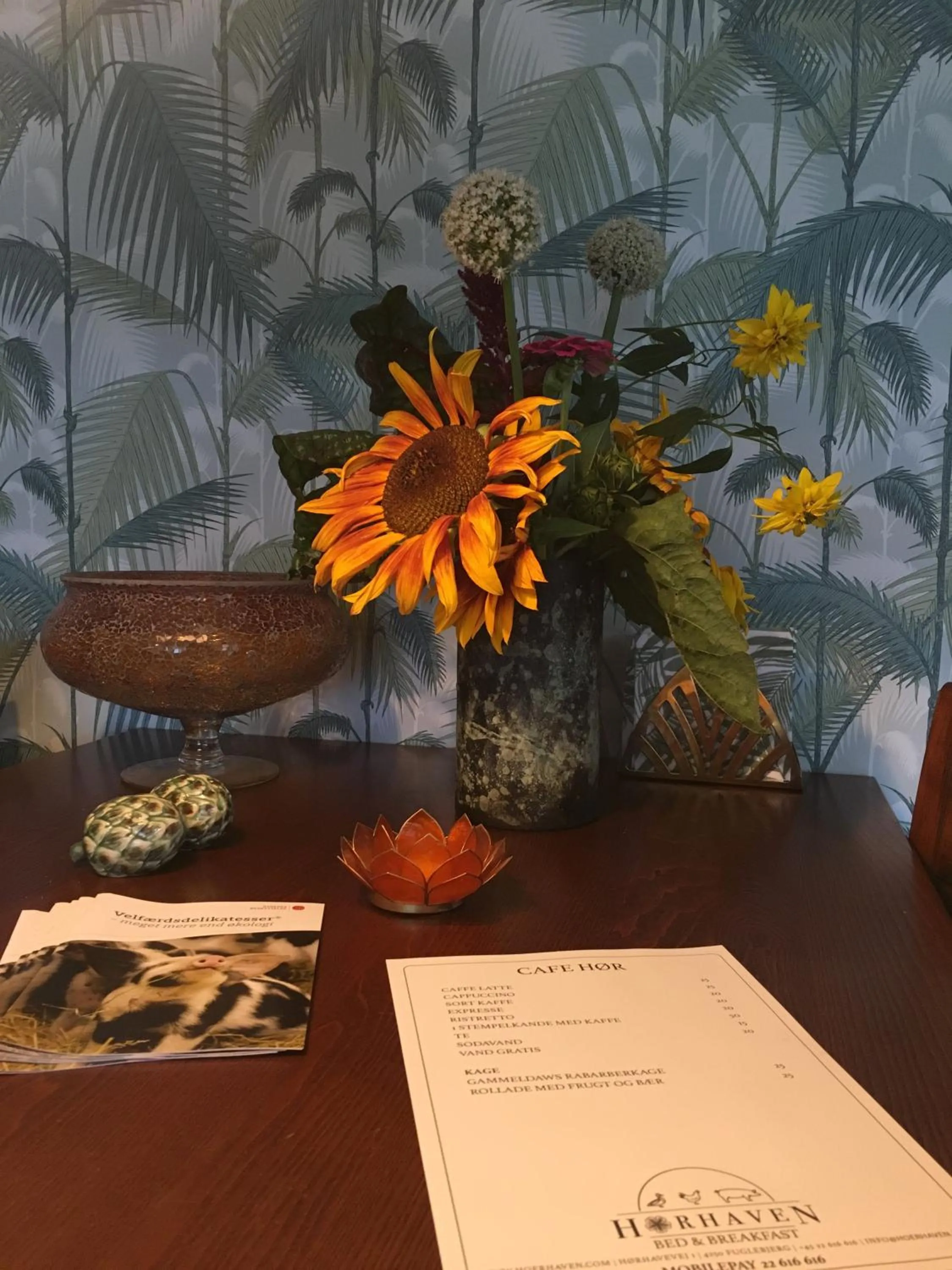 Restaurant/places to eat in Hørhaven B&B