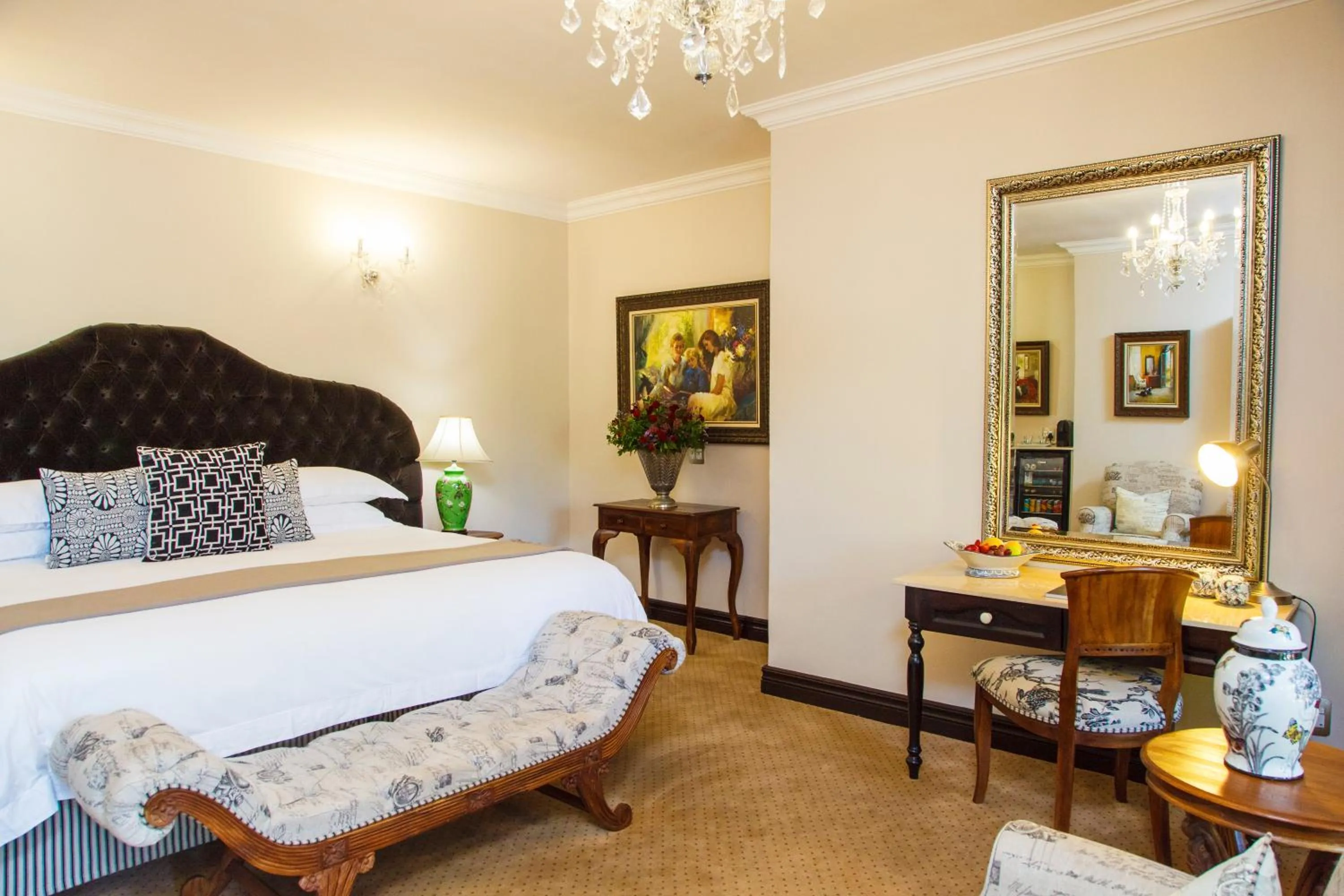 Bed in Ivory Manor Boutique Hotel