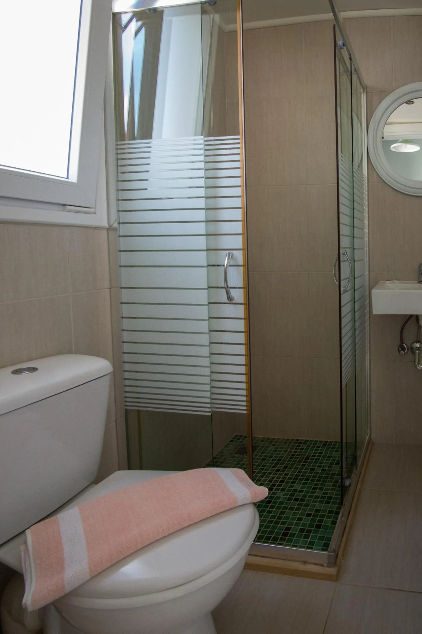 Shower in Golden Sun Boutique