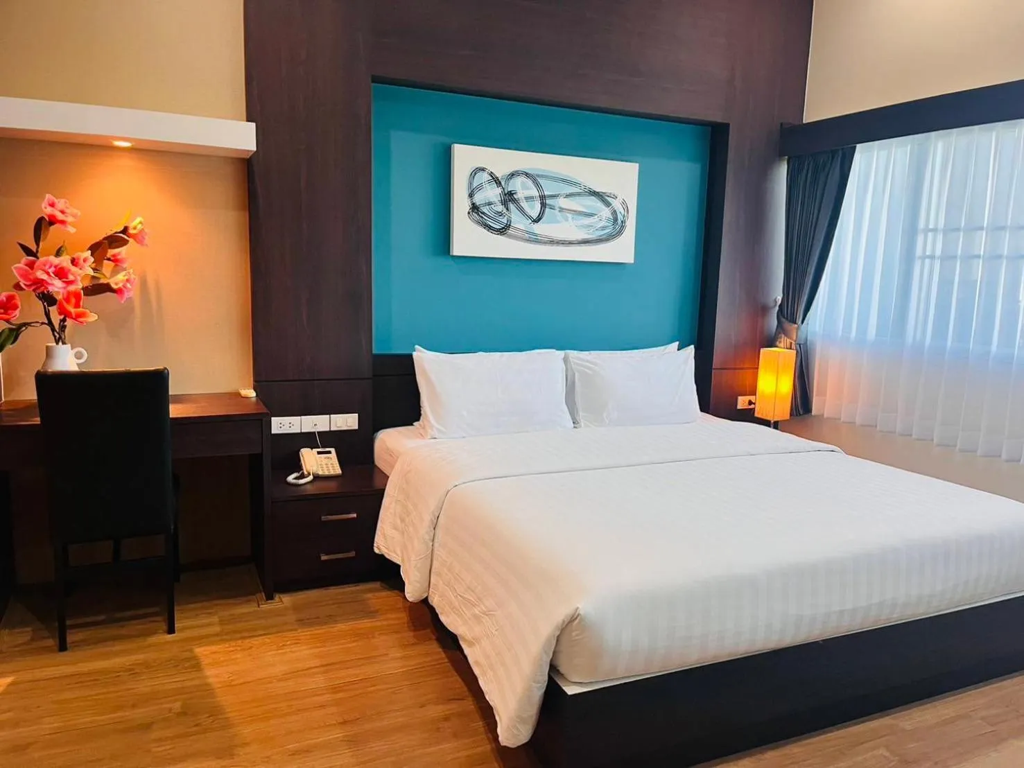 Bed in Eastpana Executive Residence 304 Prachinburi
