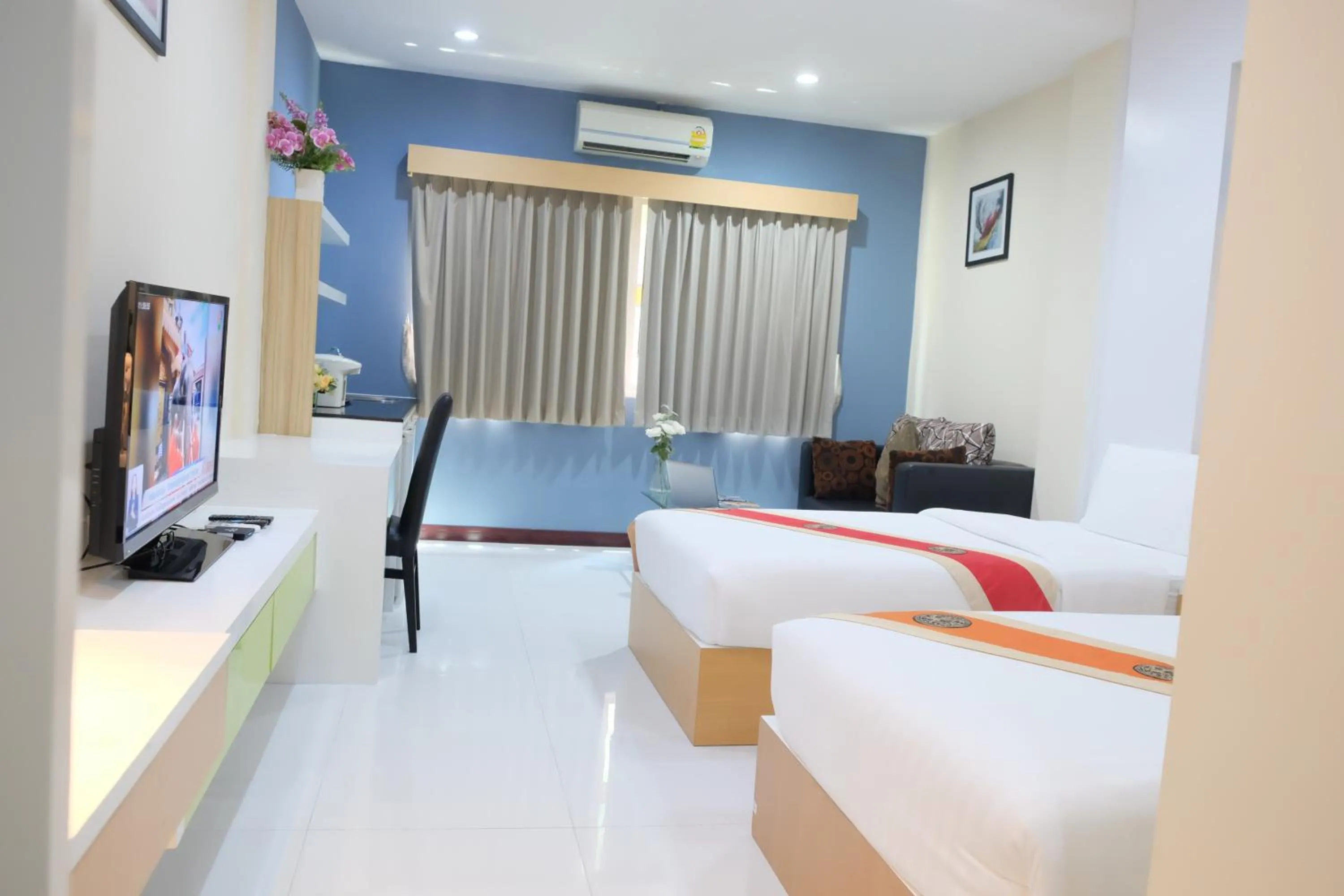Bed in Eastpana Executive Residence 304 Prachinburi
