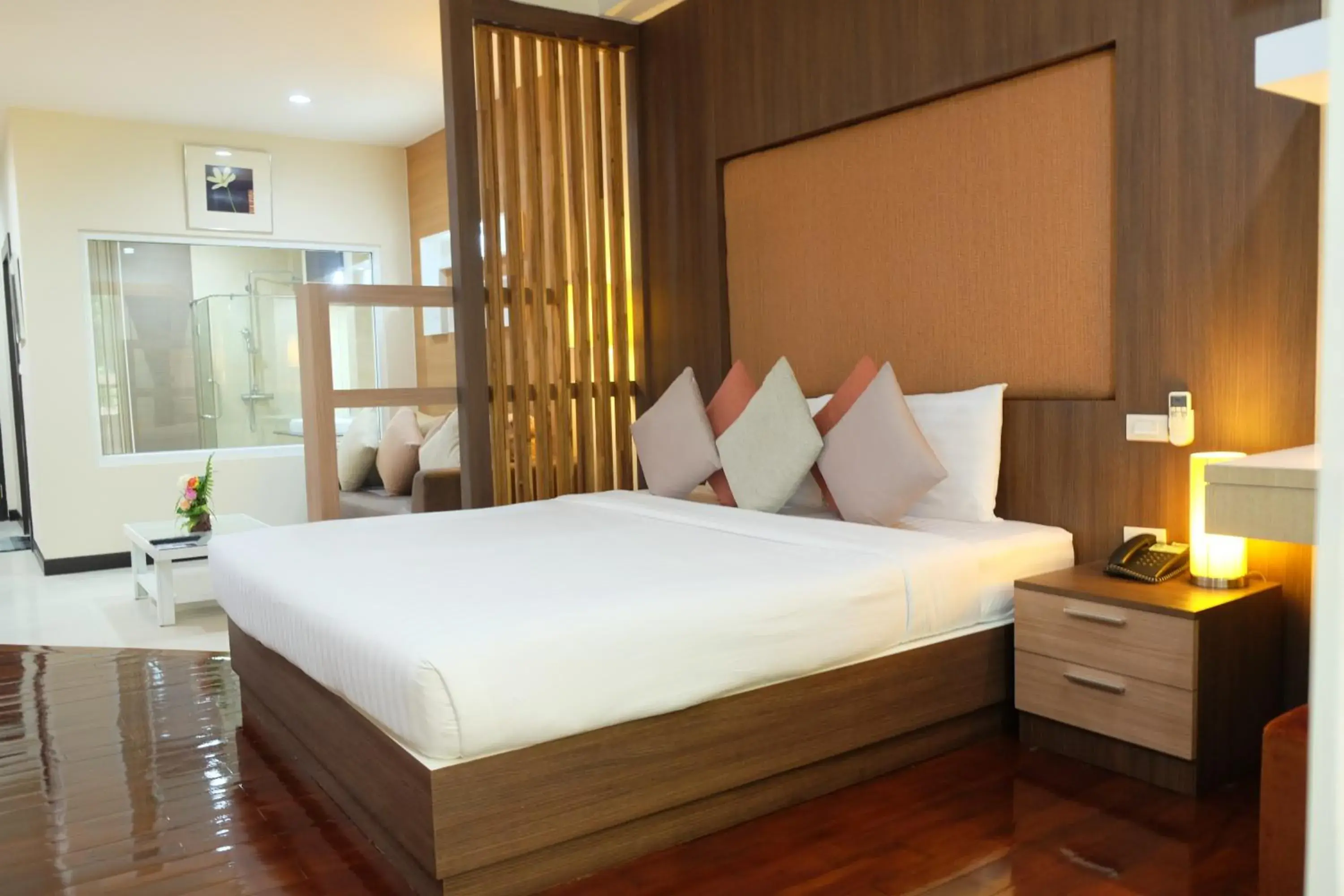 Bed in Eastpana Executive Residence 304 Prachinburi Bed in Eastpana Executive Residence 304 Prachinburi