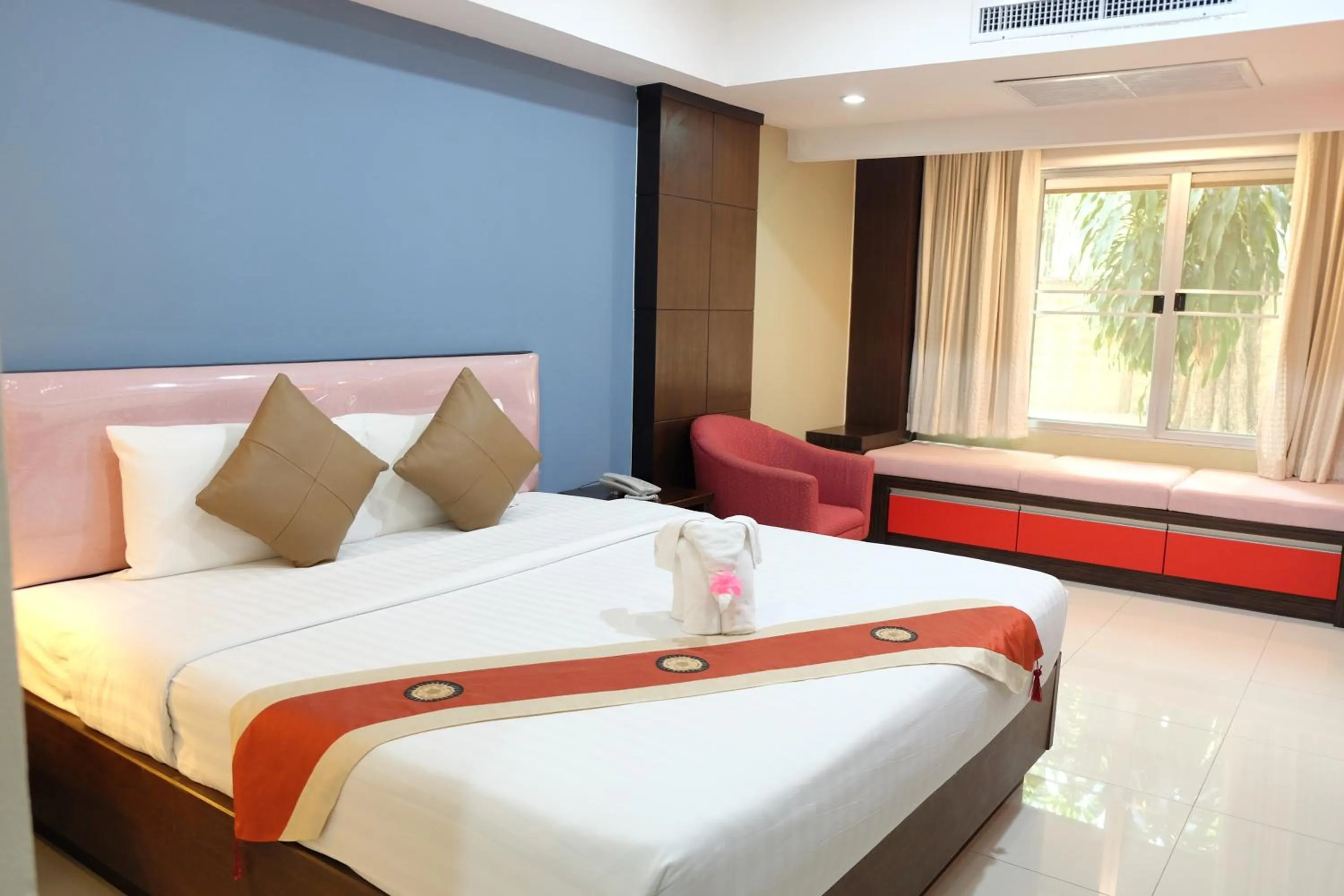 Bed in Eastpana Executive Residence 304 Prachinburi