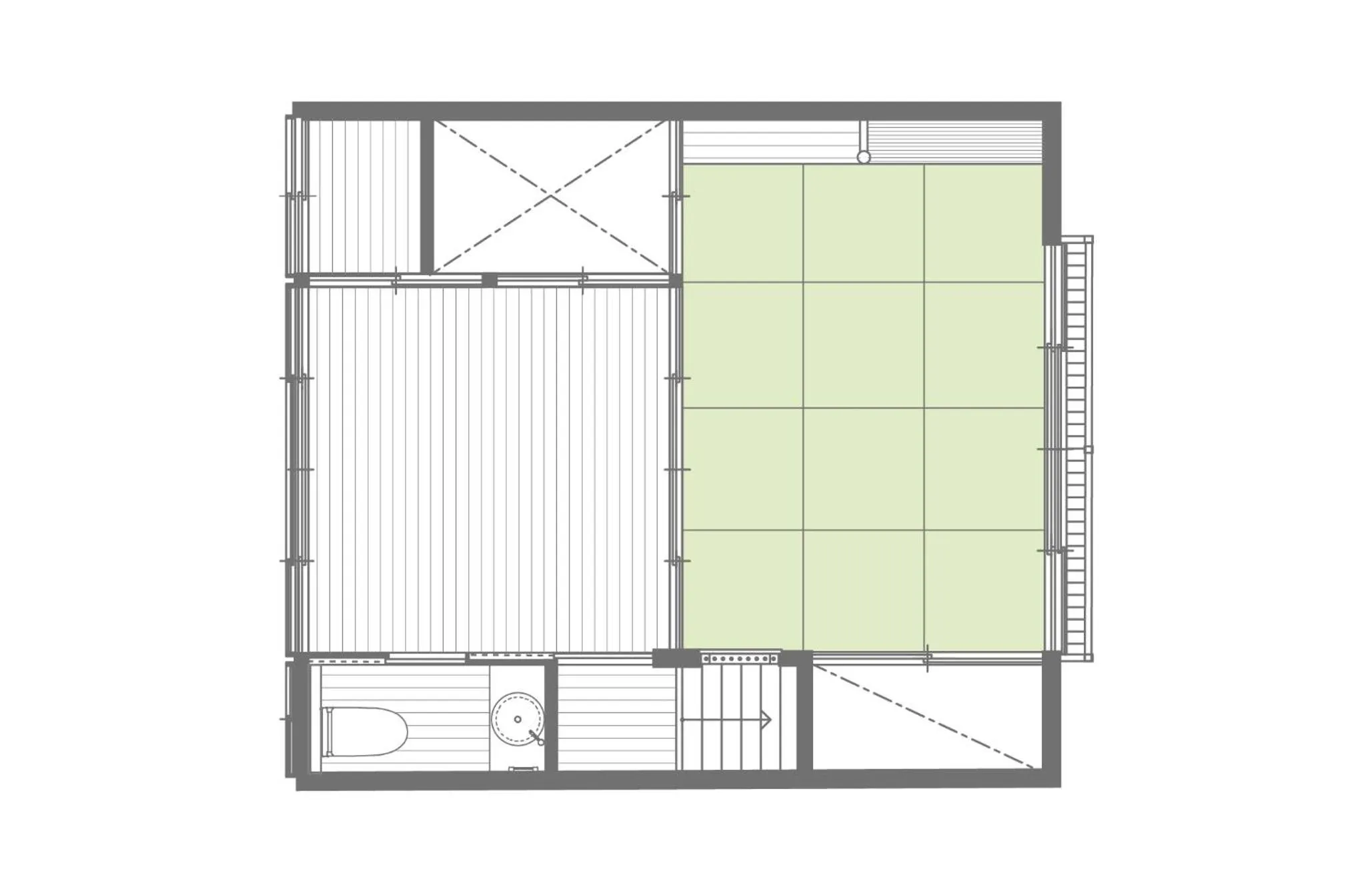 Floor plan in Reikaku Kiyomizu Gojo