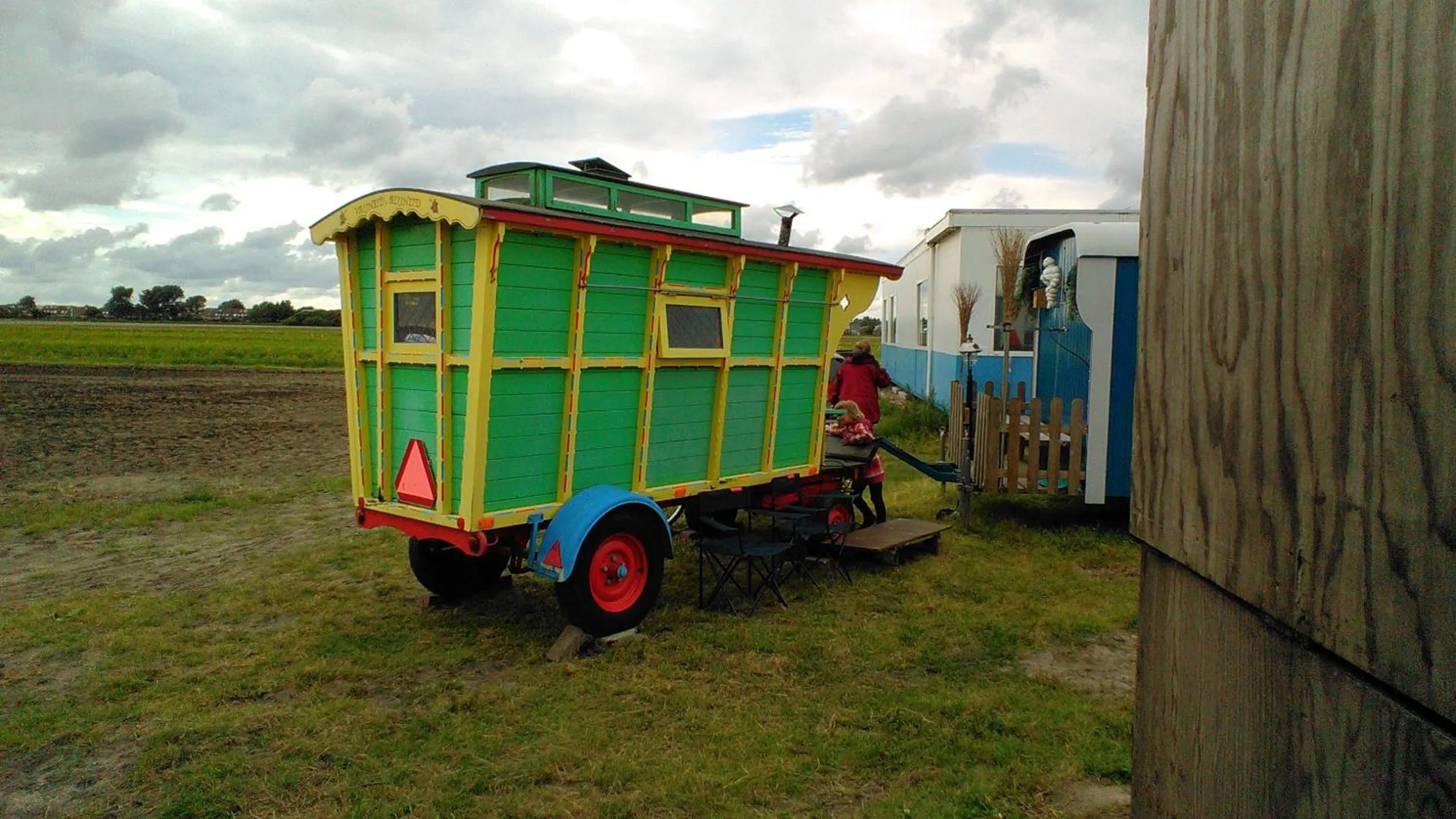 B&B boerderij rust, in pipowagens!