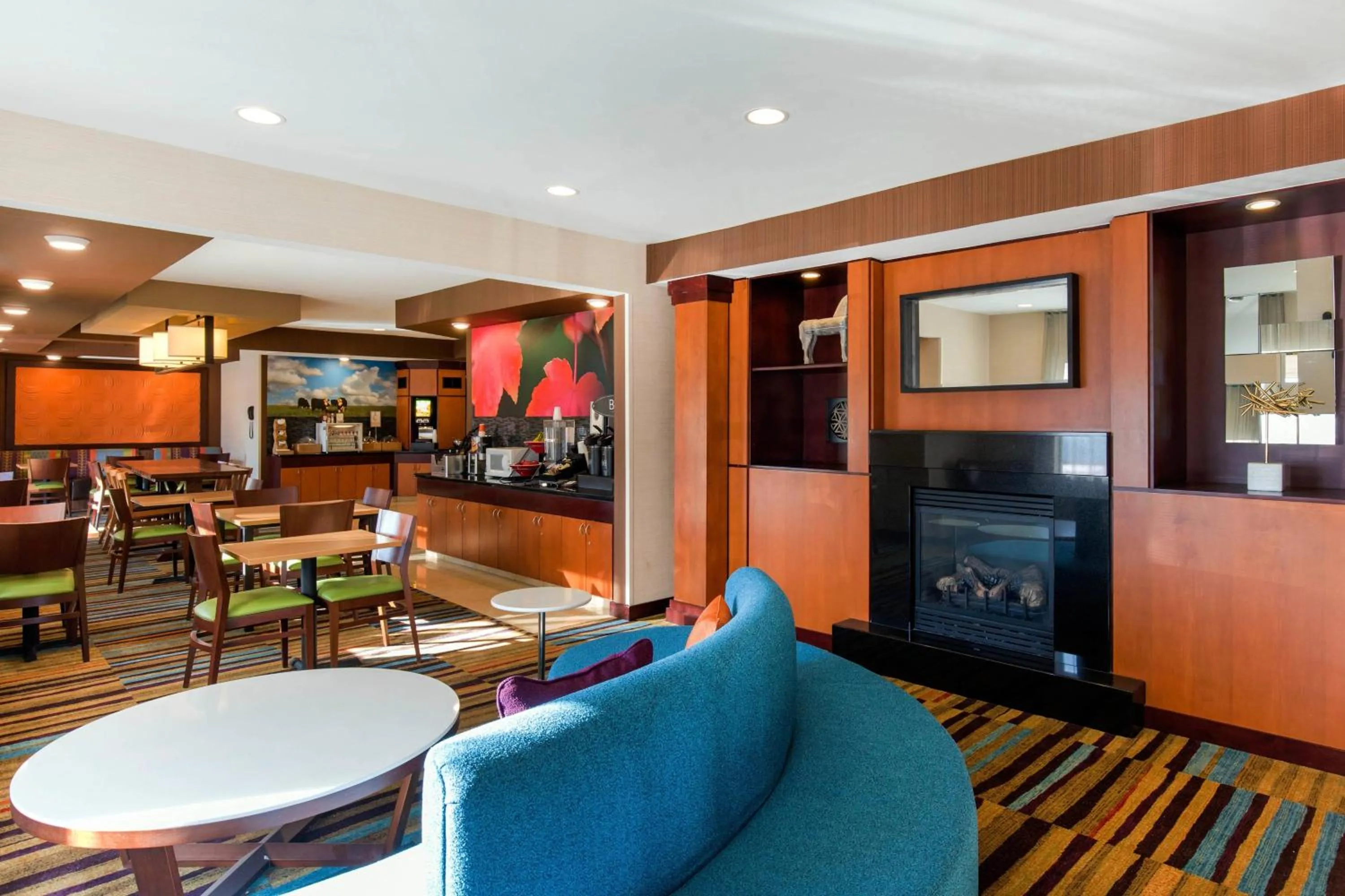 Lobby or reception in Fairfield Inn & Suites St. Cloud
