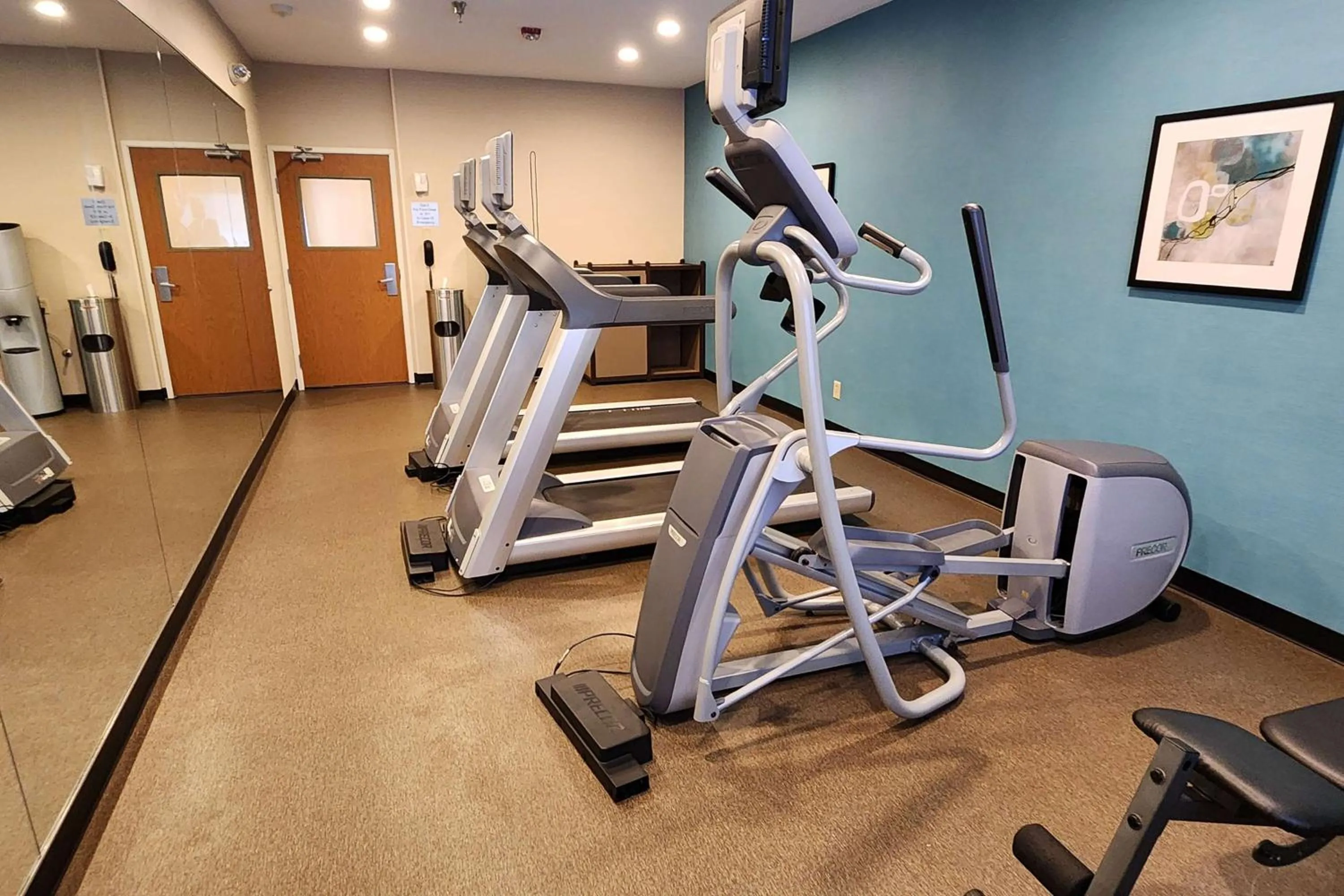 Fitness centre/facilities in Fairfield Inn & Suites St. Cloud