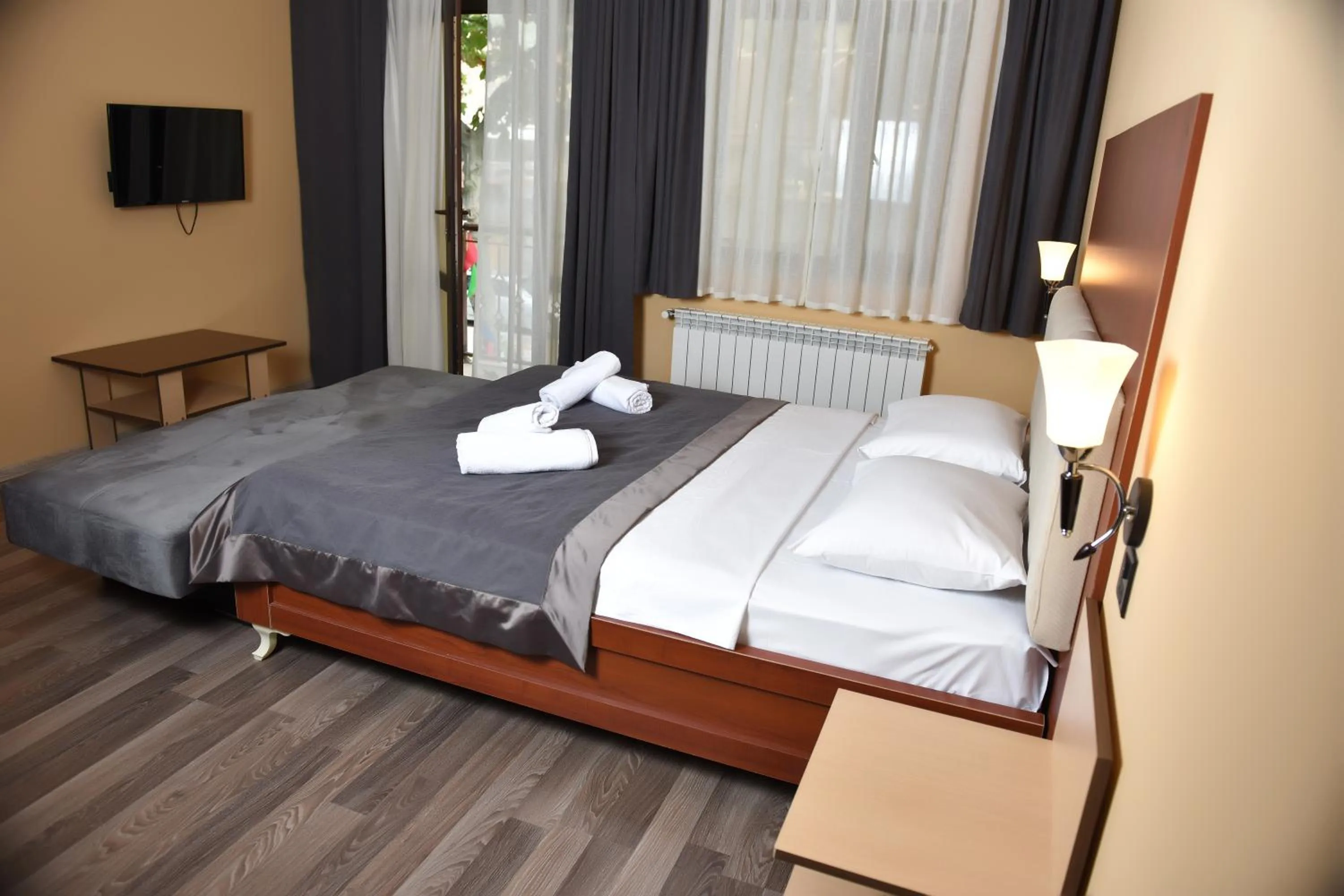 Bedroom, Bed in Yaffle Inn Shaki Boutique Hotel