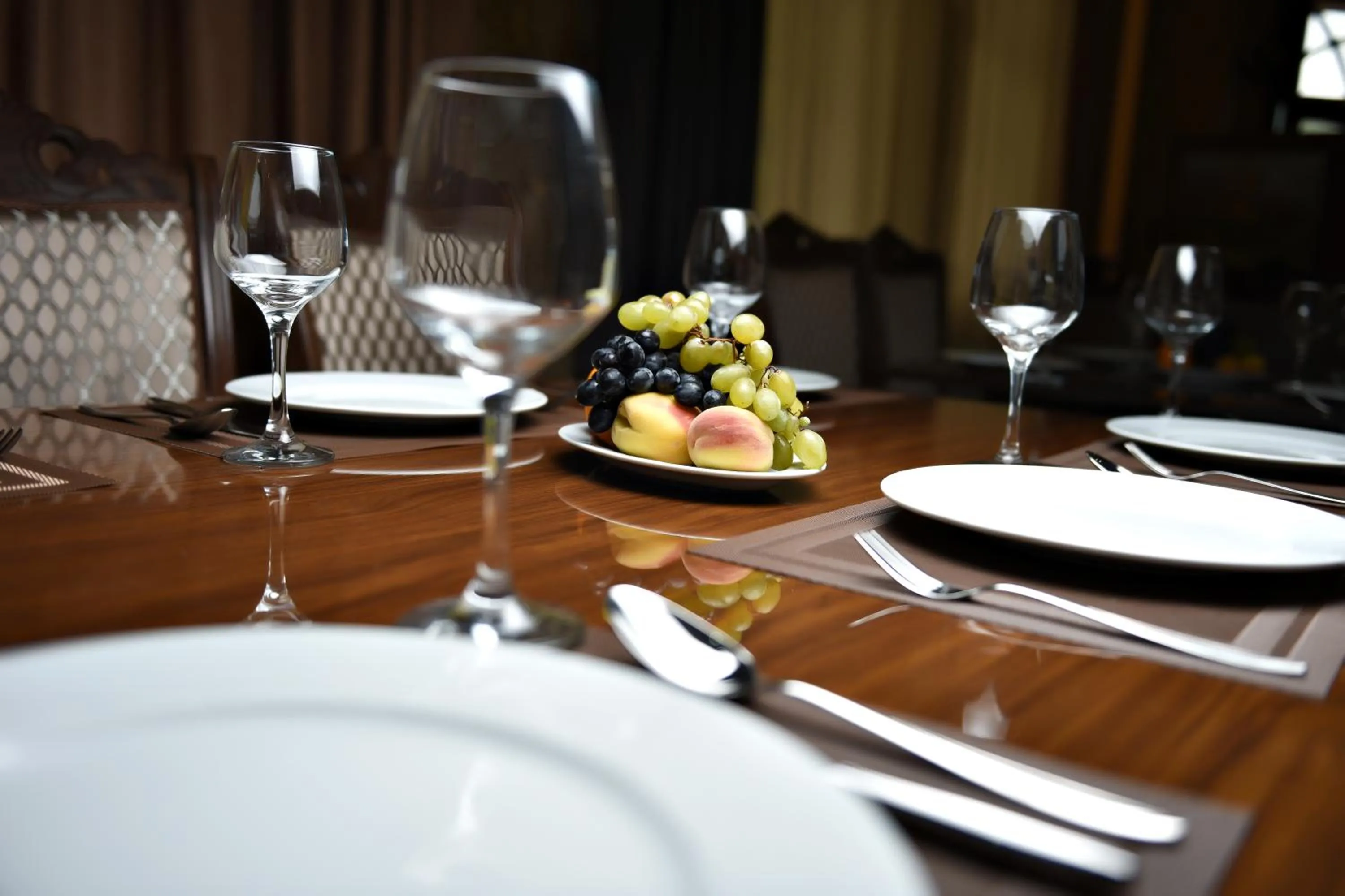 Restaurant/places to eat in Yaffle Inn Shaki Boutique Hotel