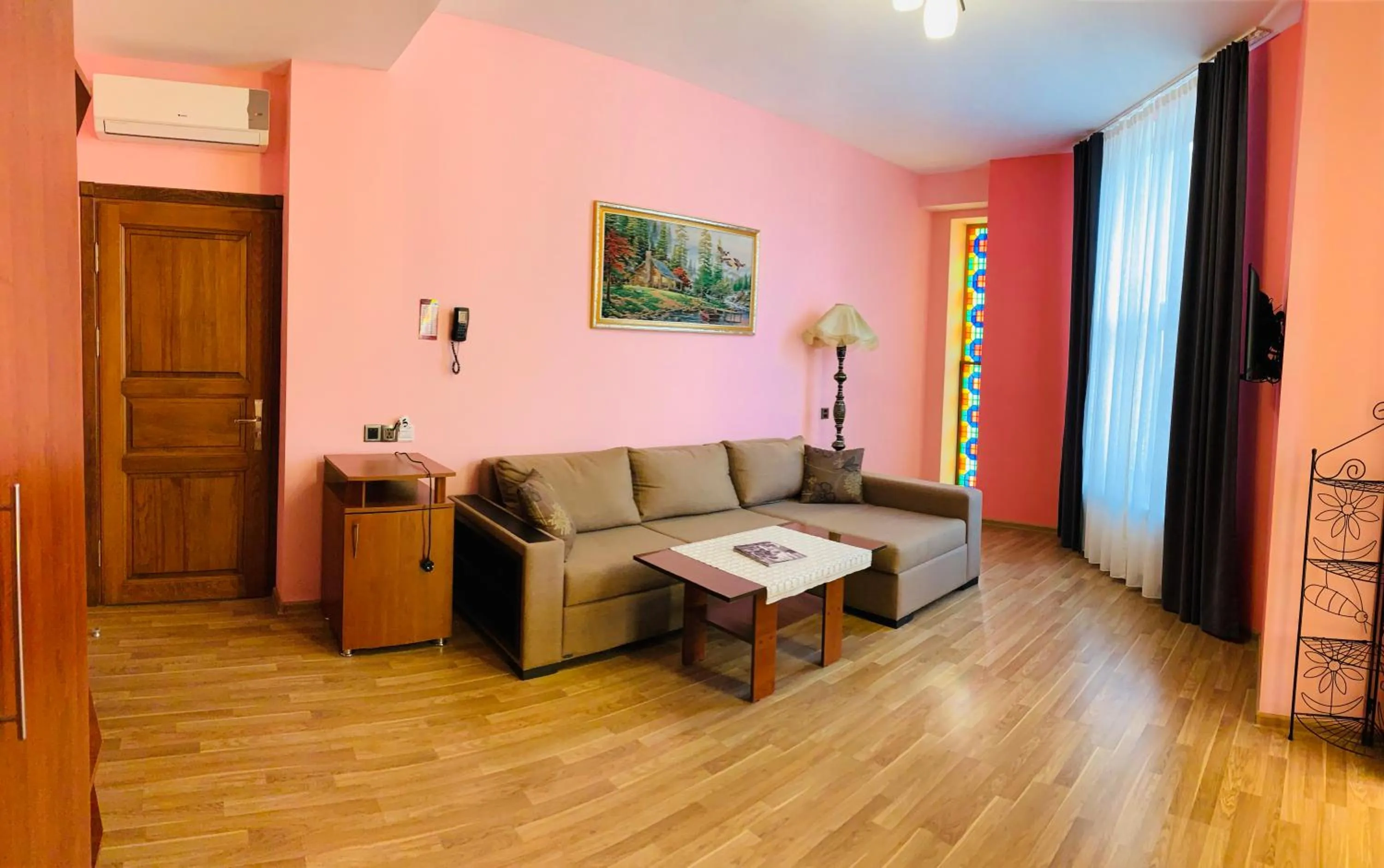 Living room in Yaffle Inn Shaki Boutique Hotel