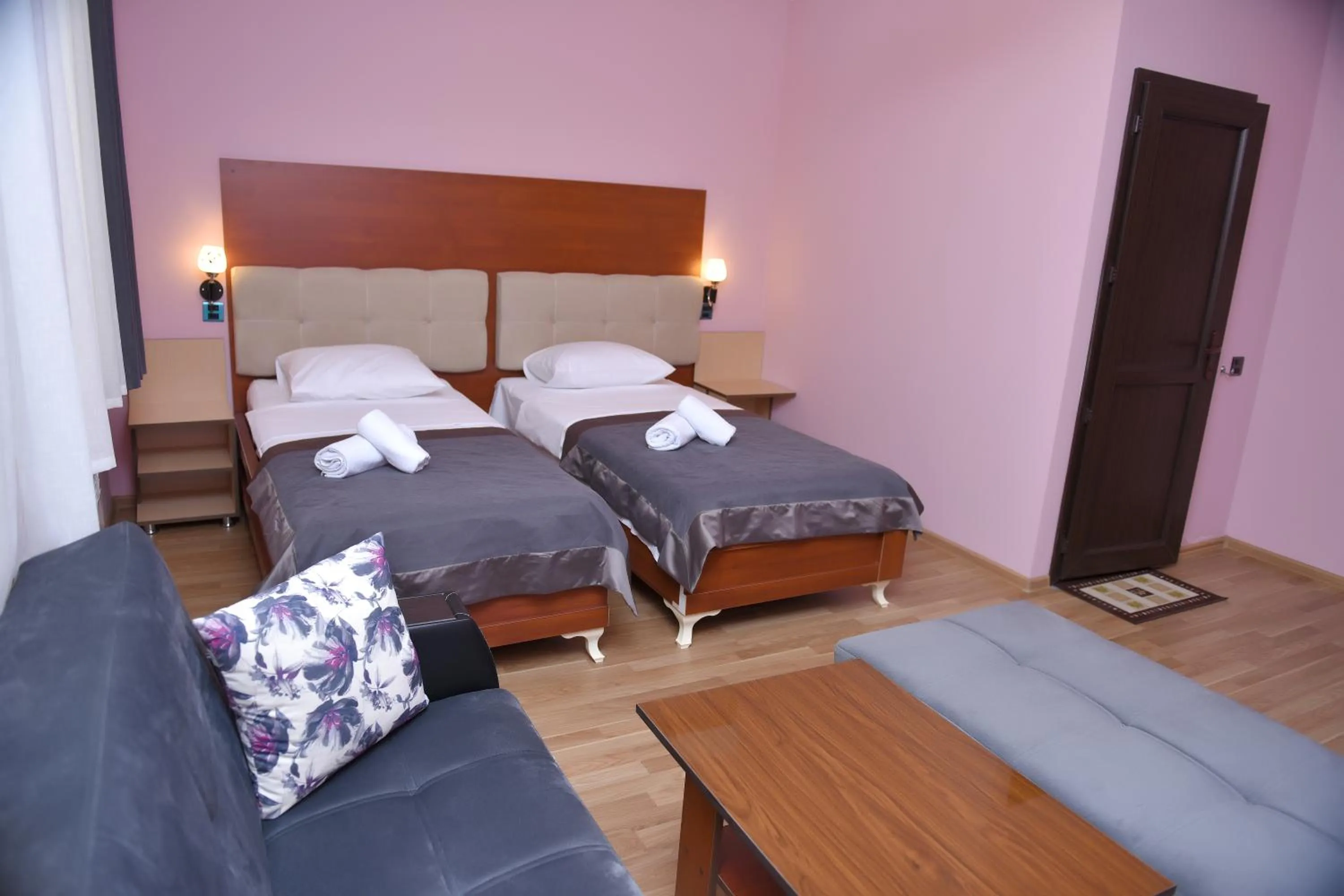 Bedroom, Bed in Yaffle Inn Shaki Boutique Hotel