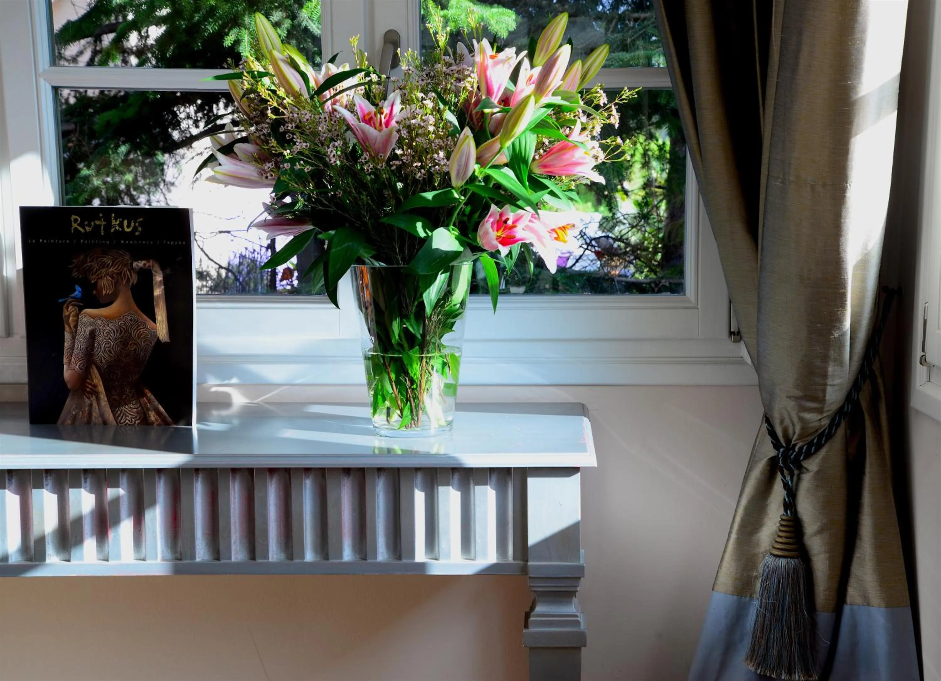 Decorative detail in Hôtel Eze Hermitage