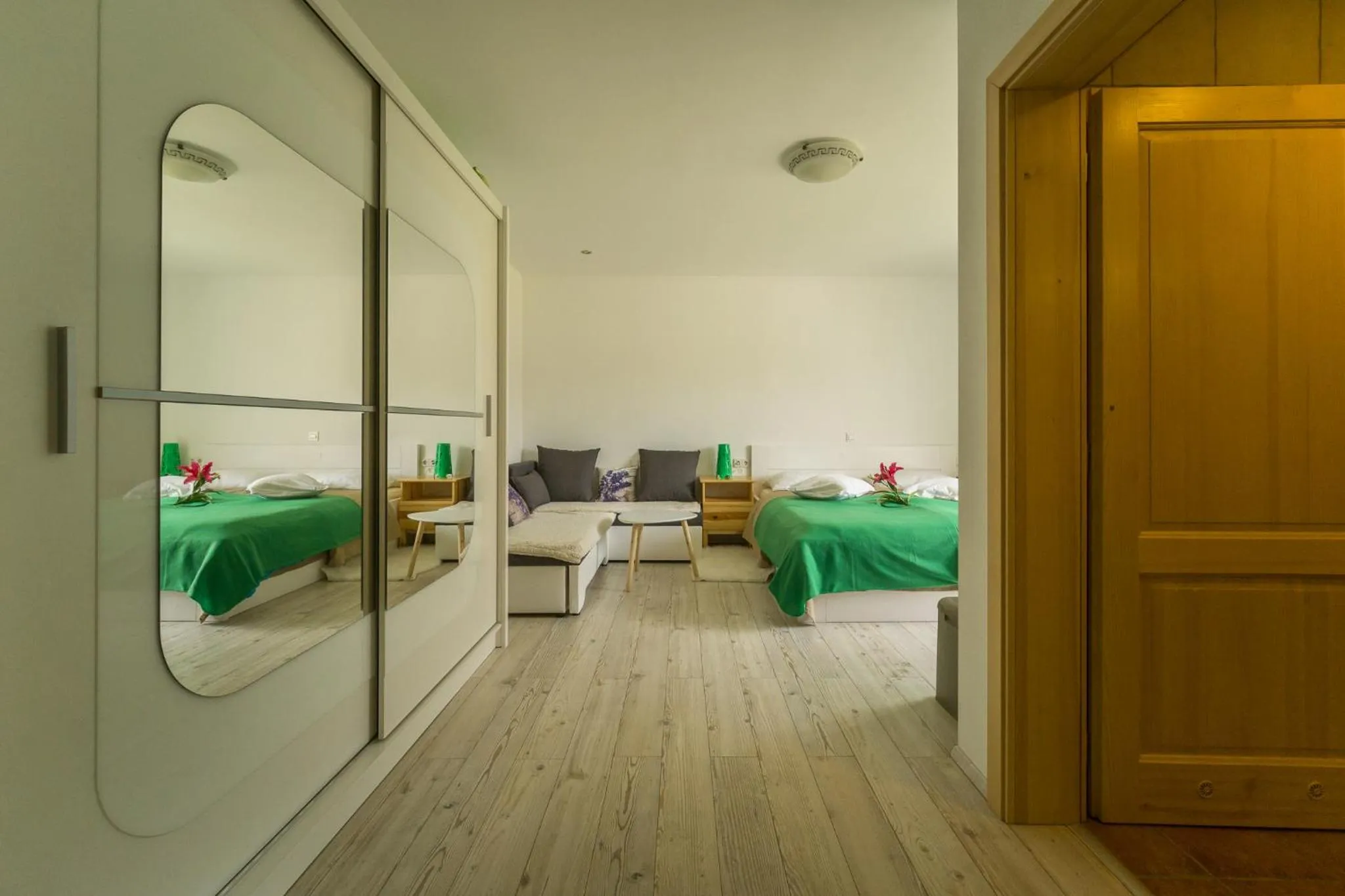 Bed in Aparthotel Pr' Jakapč'