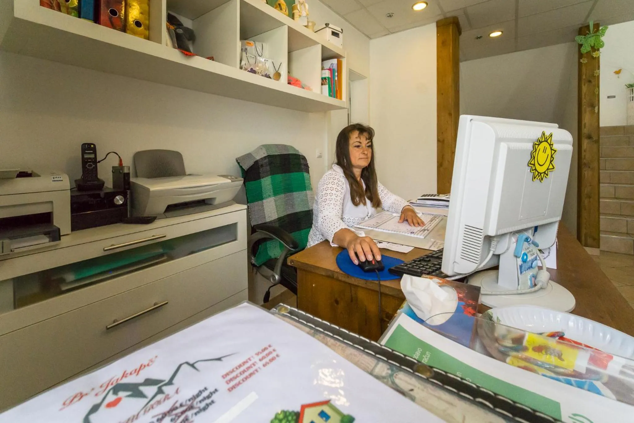 Decorative detail in Aparthotel Pr' Jakapč'